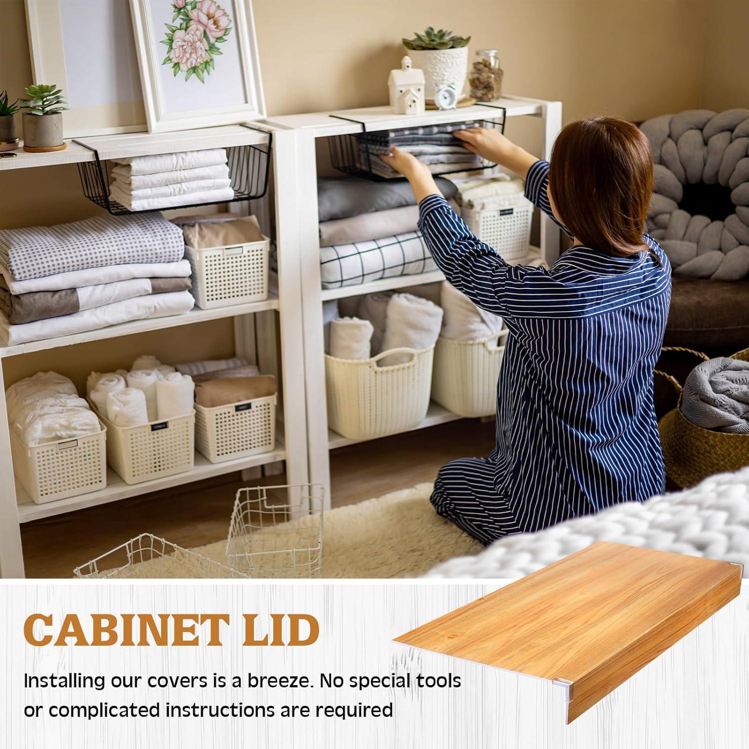 Cubiertas de Estante de Alambre Hoolerry 5 Pcs PVC 24x30.5cm