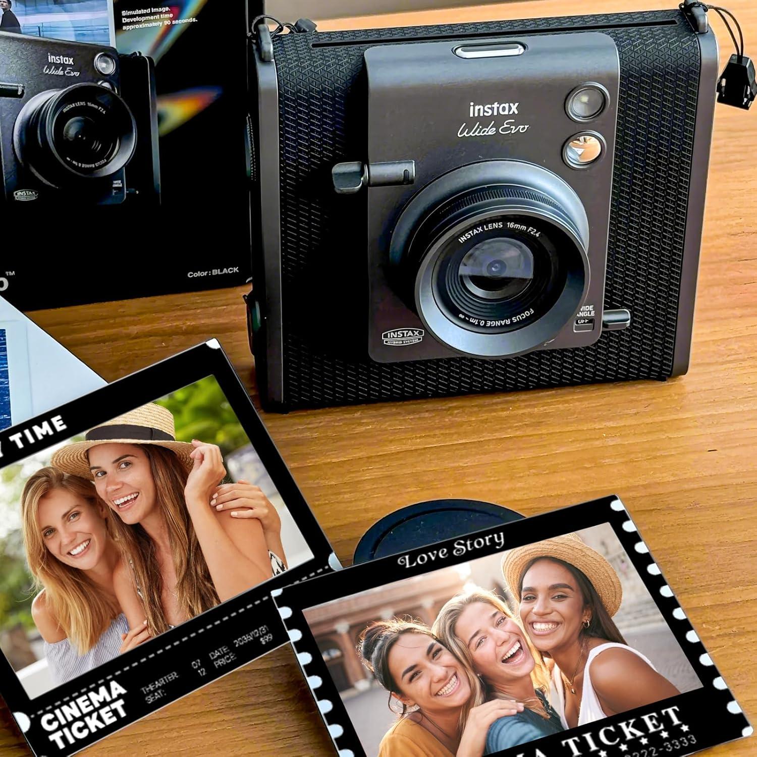 Stickers Decorativos CAIYOULE para Fotos Instax Wide 20 PCS