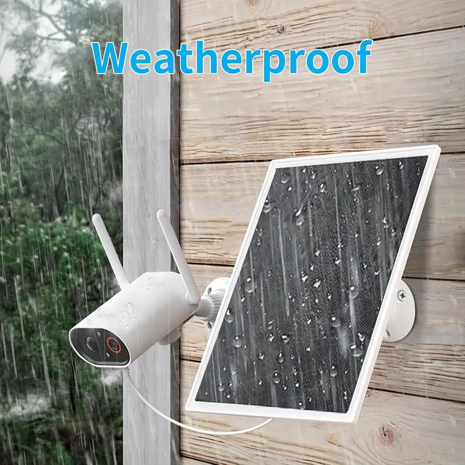 Cargador Solar OuOudoit para Cámara Arlo Essential 2K 6W