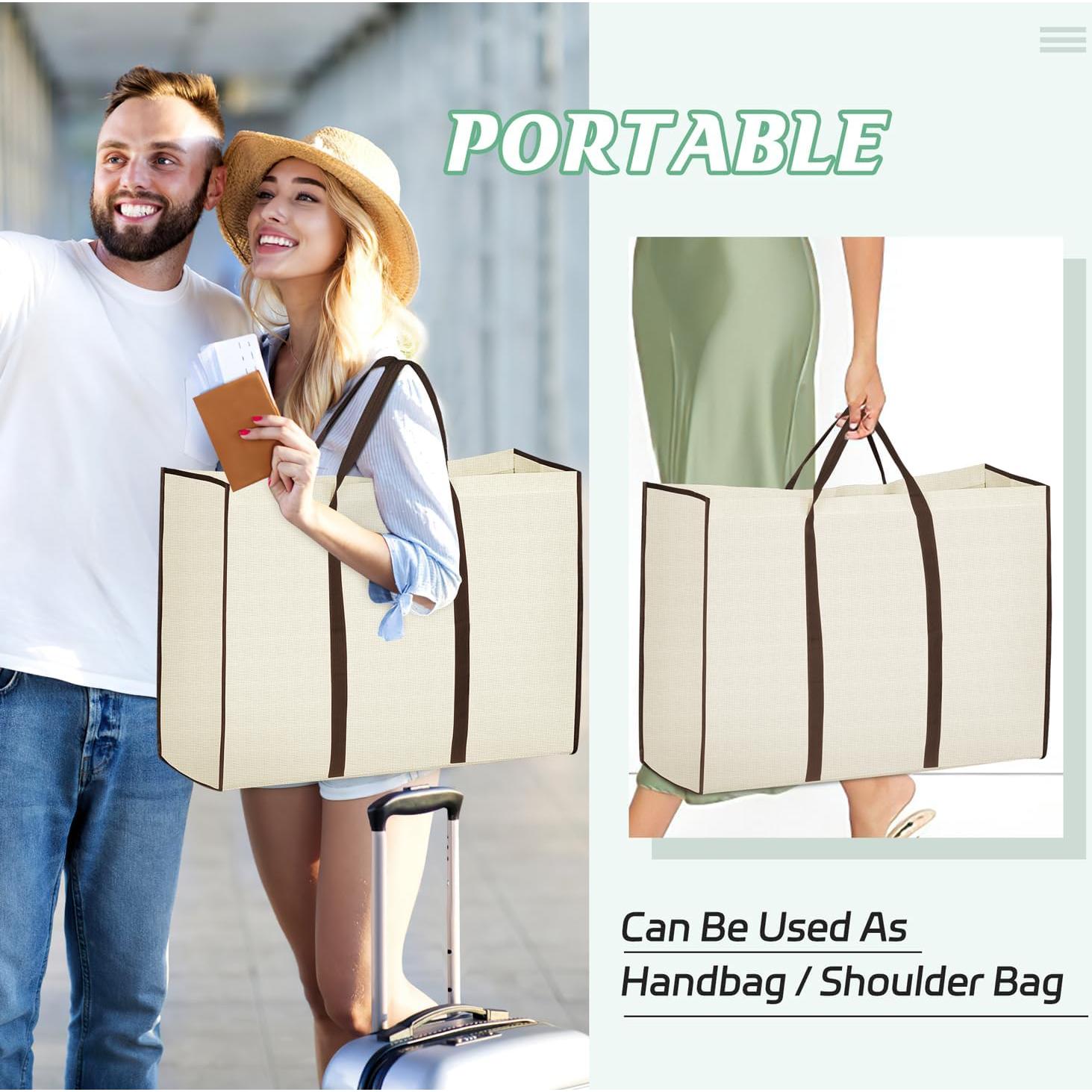 Bolsa para Vestido de Novia MISSLO Beige 165 cm con 4 Bolsillos