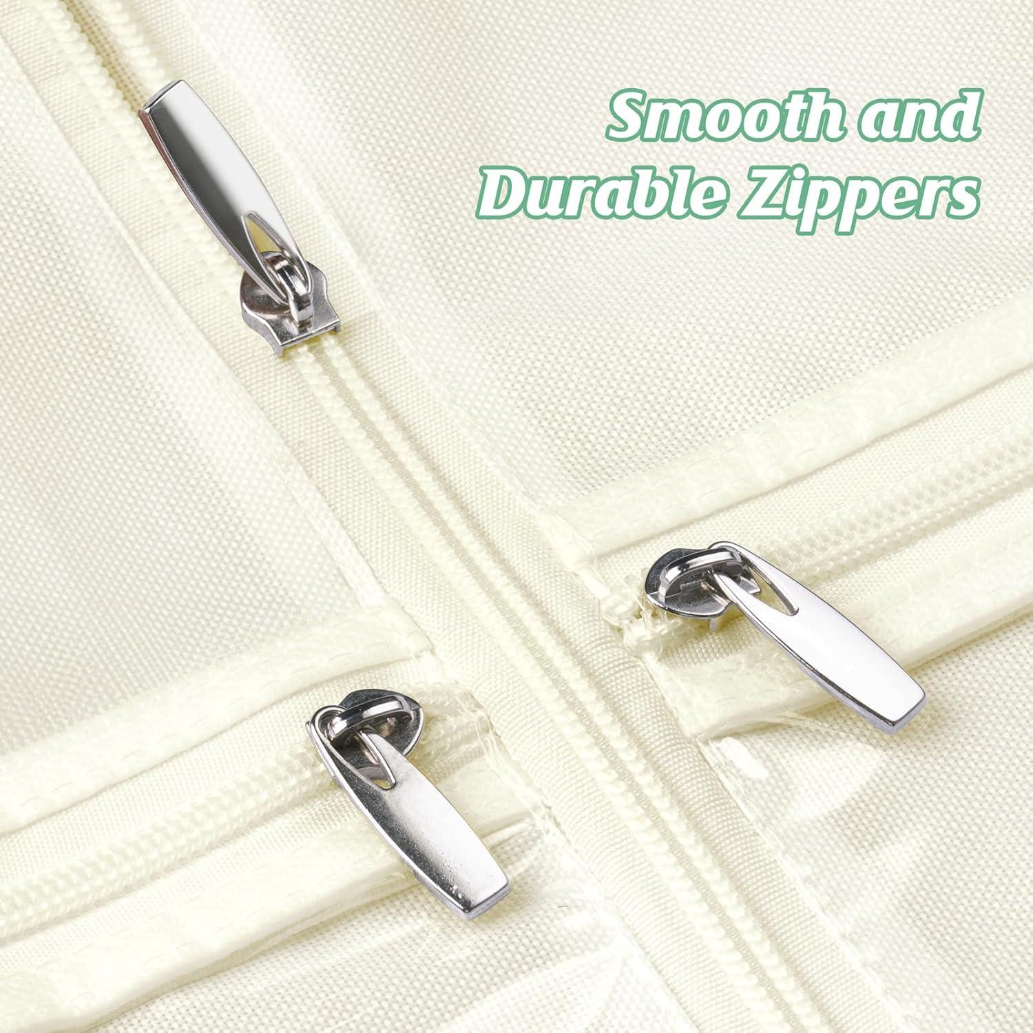 Bolsa para Vestido de Novia MISSLO Beige 165 cm con 4 Bolsillos