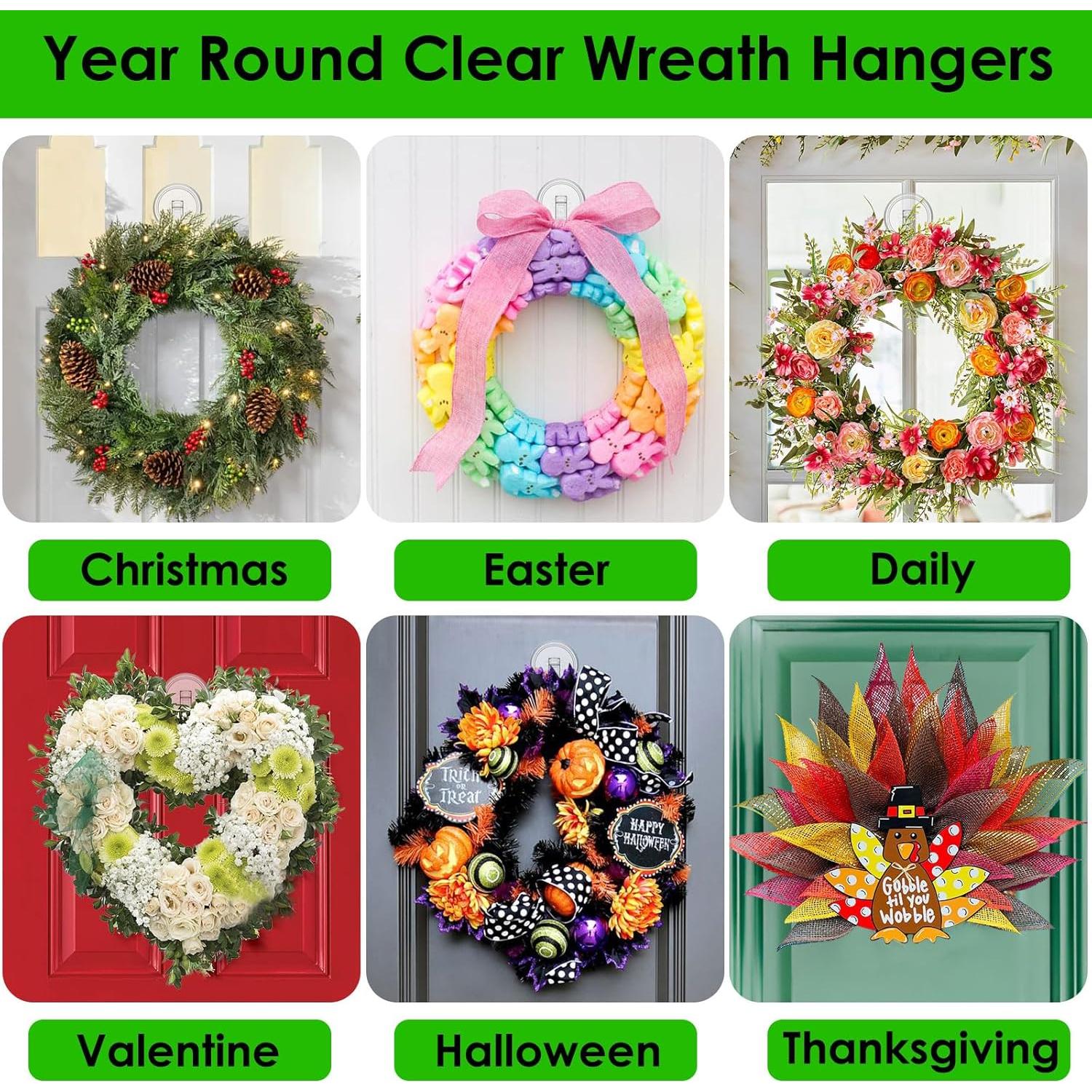 Gancho de Ventosa Transparente JUUBAOOPN para Corona - 2 Paquete