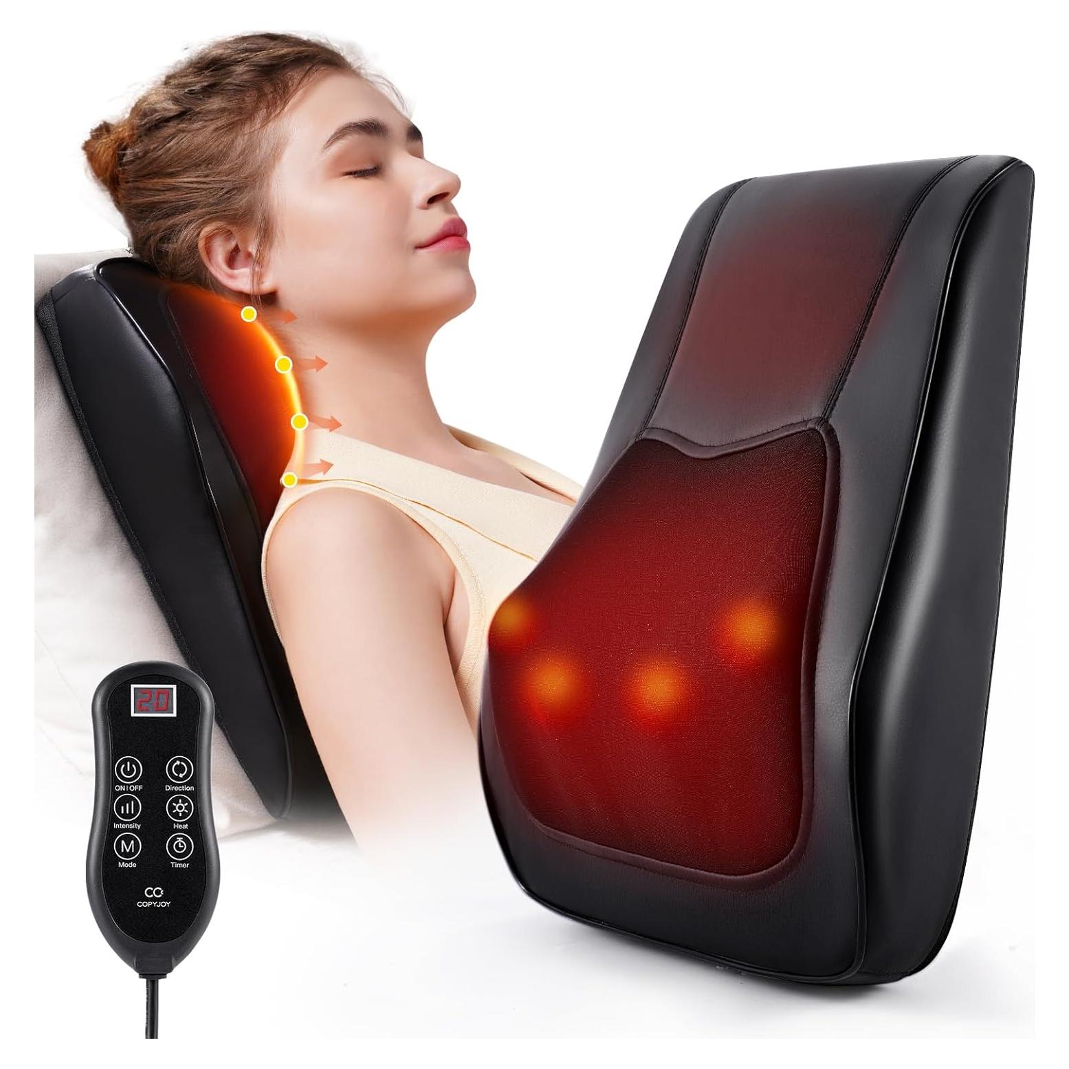 Masajeador de Espalda y Cuello COPYJOY C7 3D con Calor