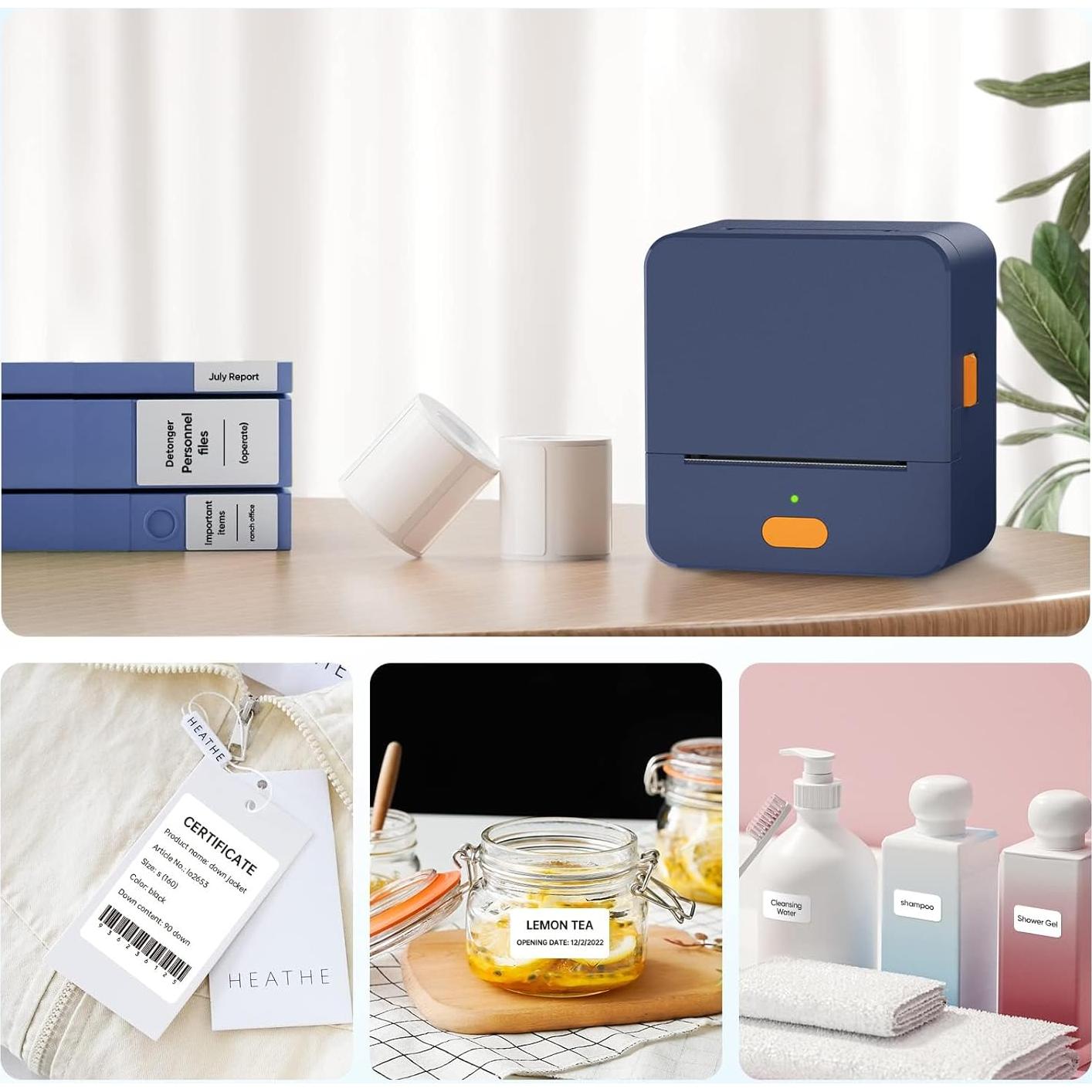 Impresora de Etiquetas Térmica DETONGER P1 Bluetooth 58mm