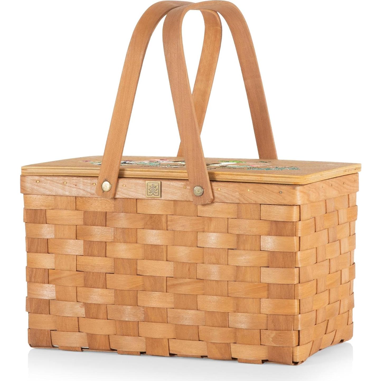 Cesta de Picnic Personal Bambi Poppy PICNIC TIME - Beige