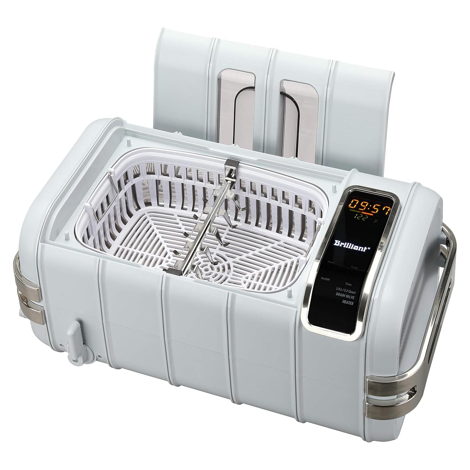 Limpiador Ultrasónico Brillante HydroSonic HD 3L con Calentador