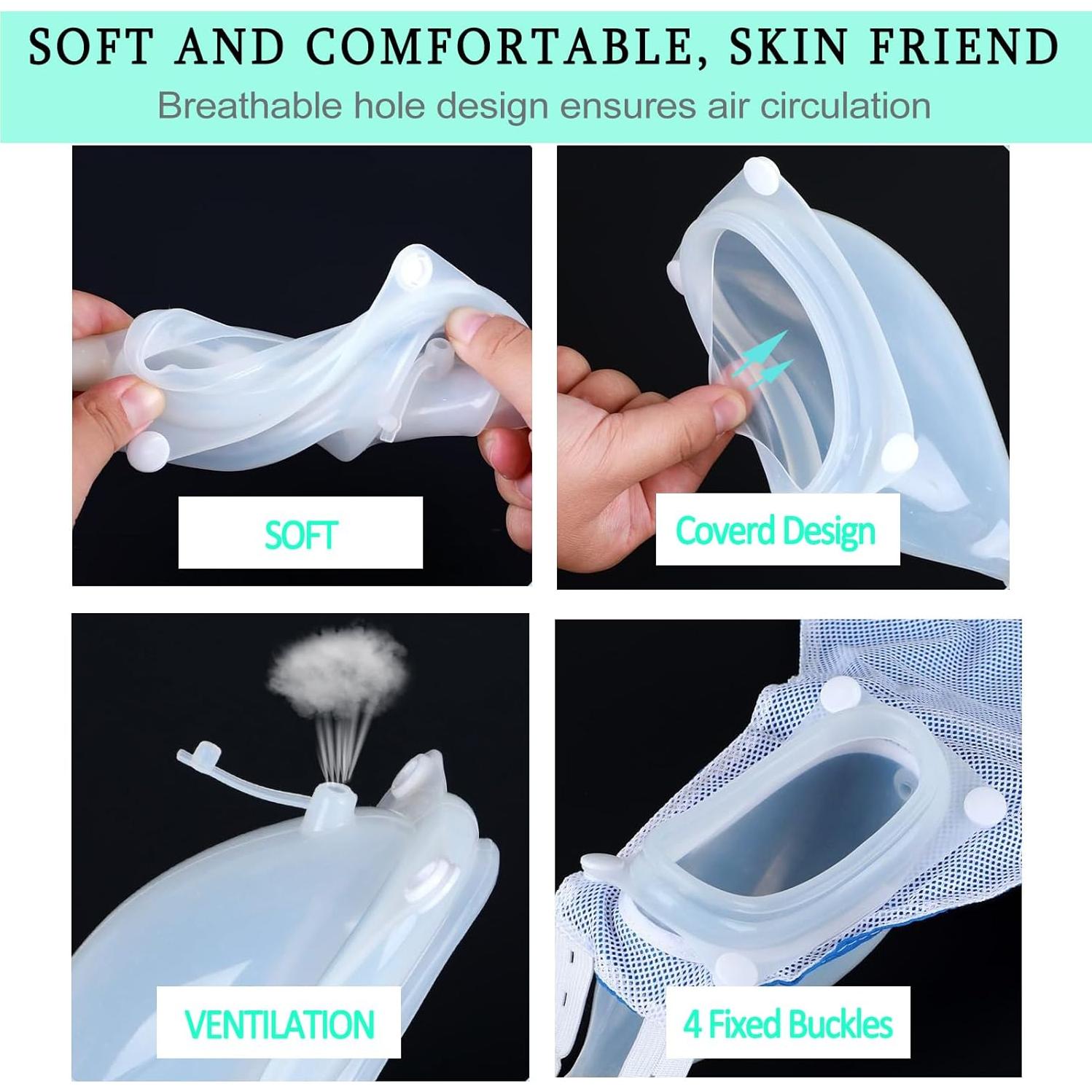 Bolsas Colectoras de Orina Portátiles Sinlxcoy S/M Azul