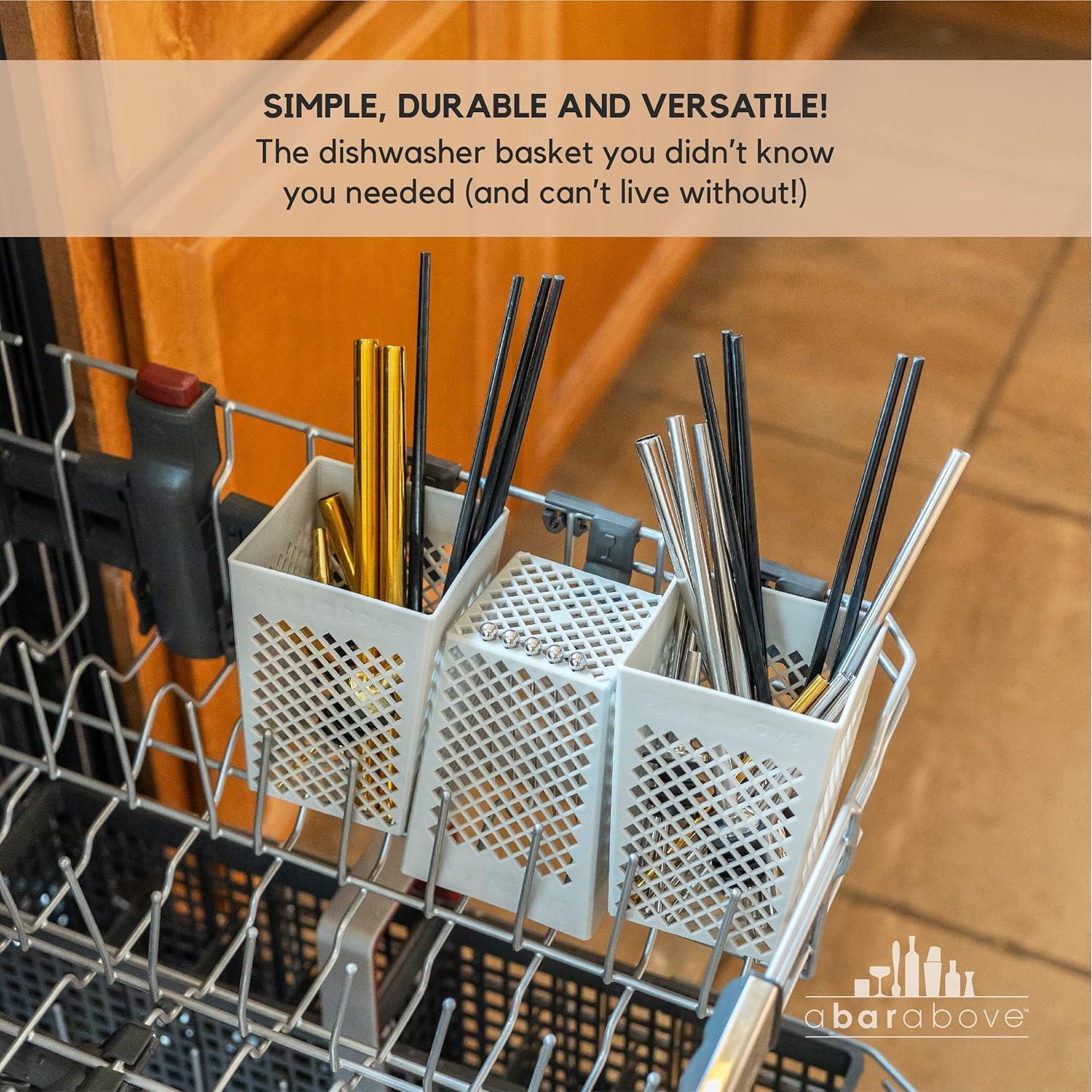 Cesta para Lavavajillas A Bar Above - 3 Piezas para Utensilios