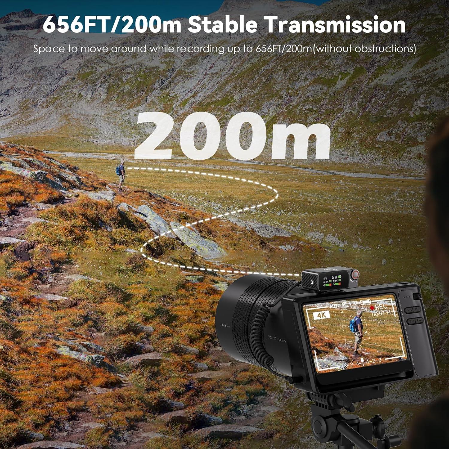 Micrófono Inalámbrico Gamiity M15 con Cancelación de Ruido AI