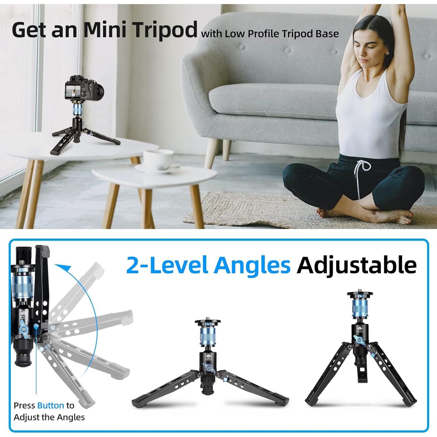 Monopie SIRUI P-325FL Fibra de Carbono 67" 10kg 360°