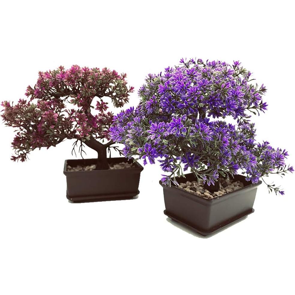Árbol Bonsái Artificial Fycooler en Maceta 25.4x20.3 cm