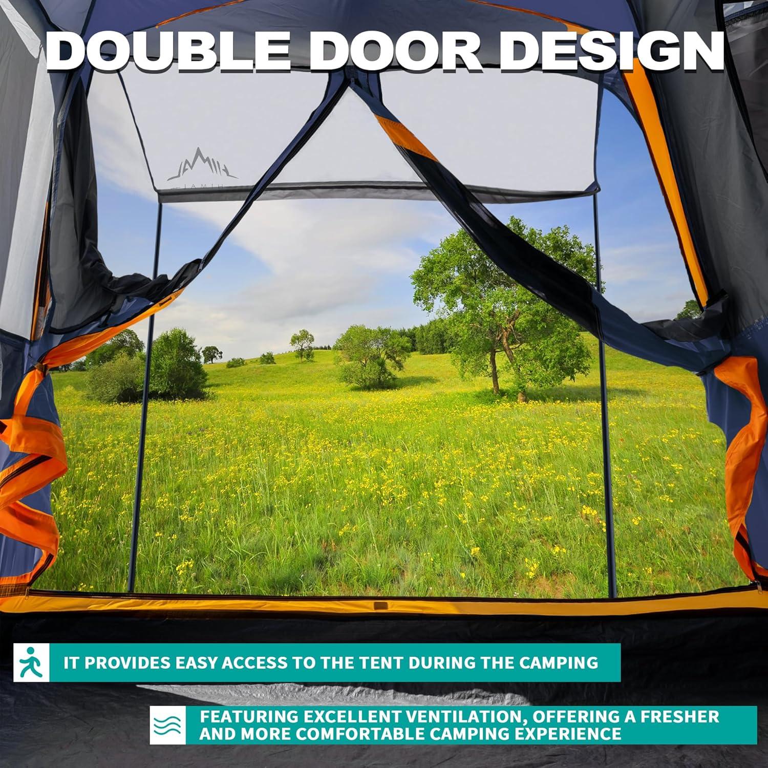 Carpa SUV UNIHIMAL para Camping 8 Personas Impermeable 2.44m