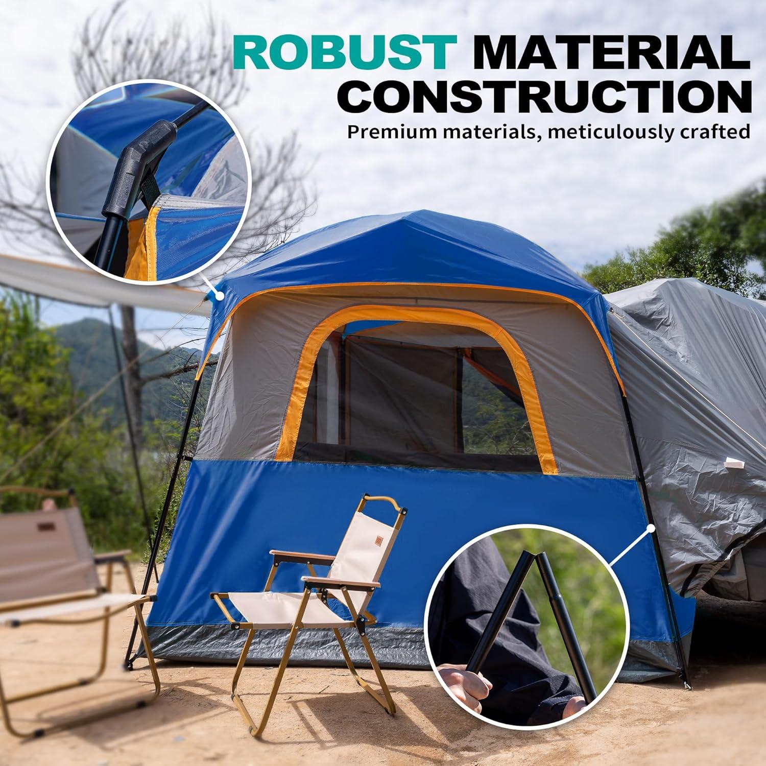 Carpa SUV UNIHIMAL para Camping 8 Personas Impermeable 2.44m