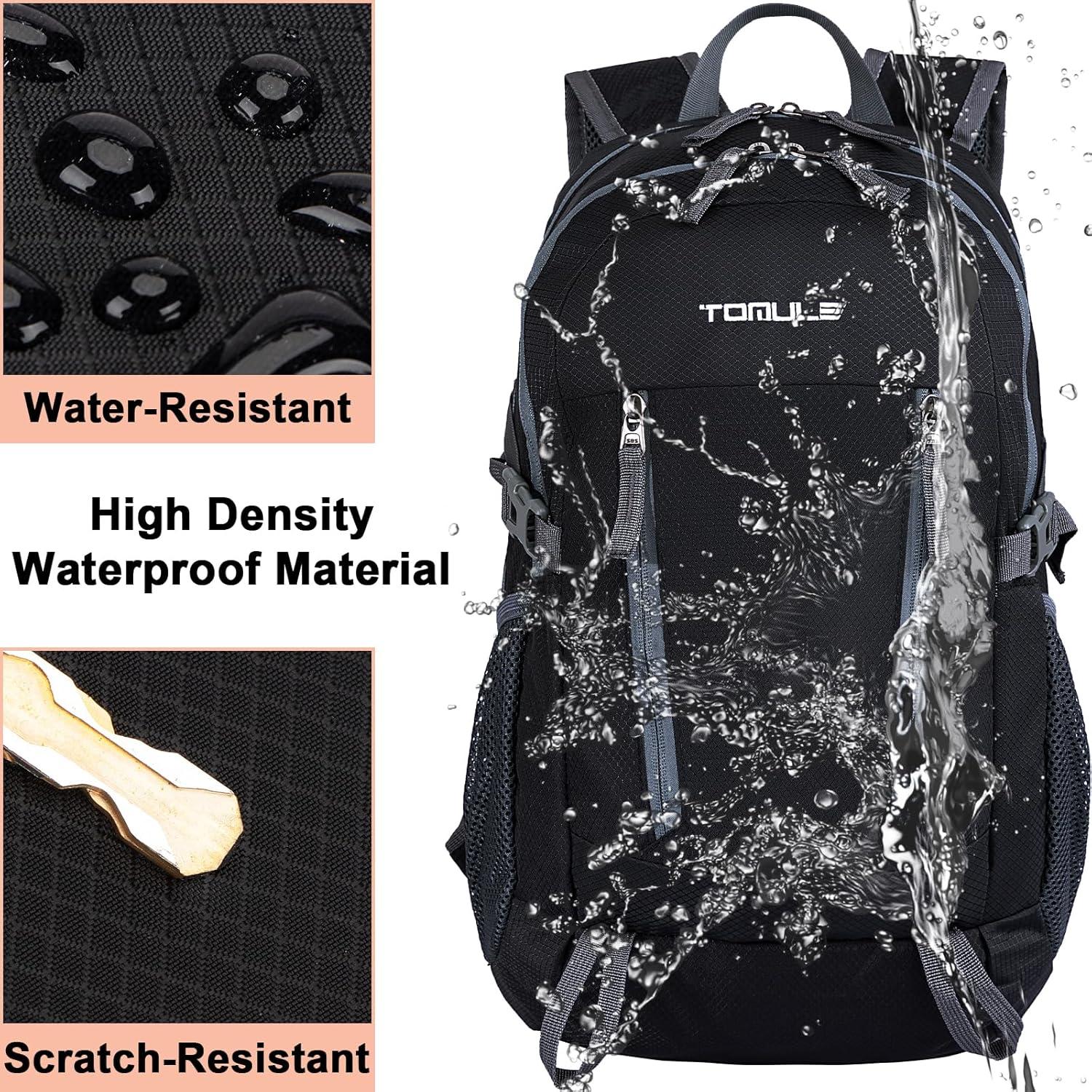 Mochila de Senderismo TOMULE 25L Impermeable Unisex Nylon