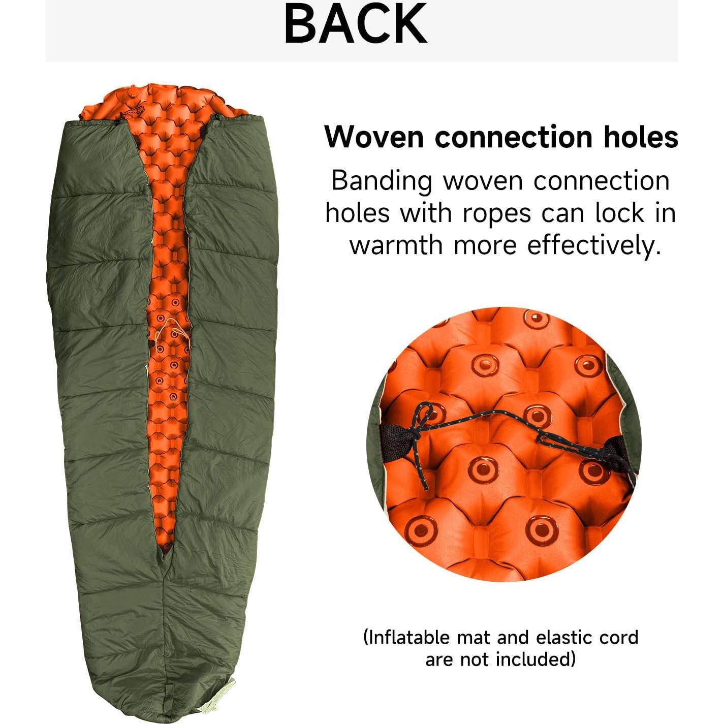 Saco de Dormir Travel Bird Ultraligero Aislante 7-15°C