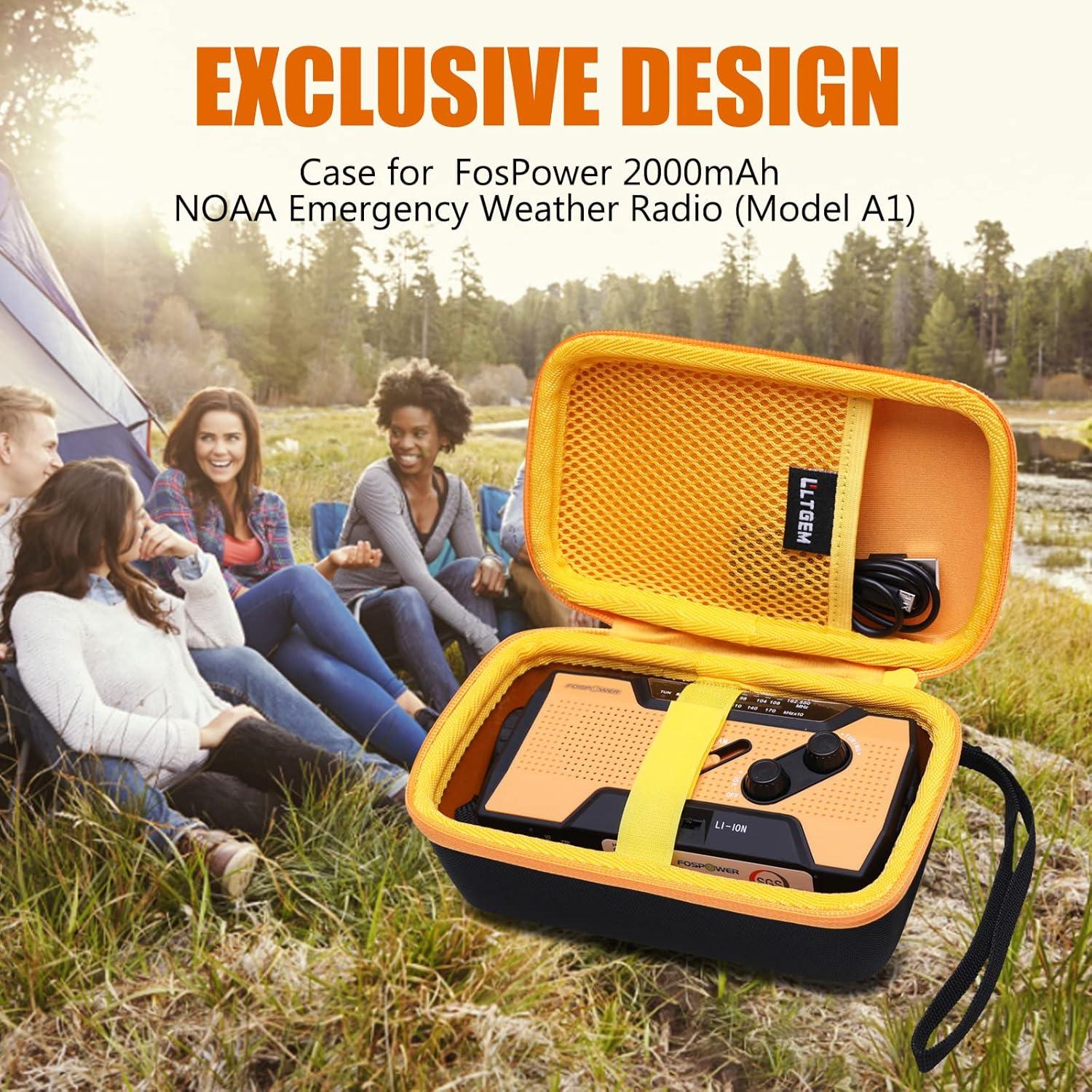 Funda de Almacenamiento LTGEM para Radio FosPower A1