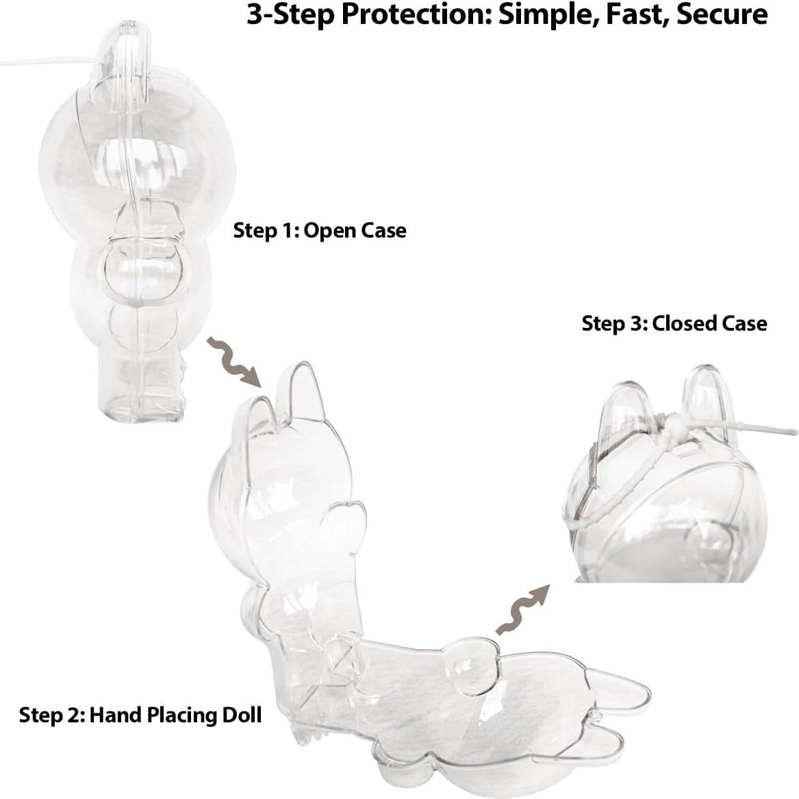 Conjunto de Ropa para Muñecas 17cm Labubu - Vestidos Chic