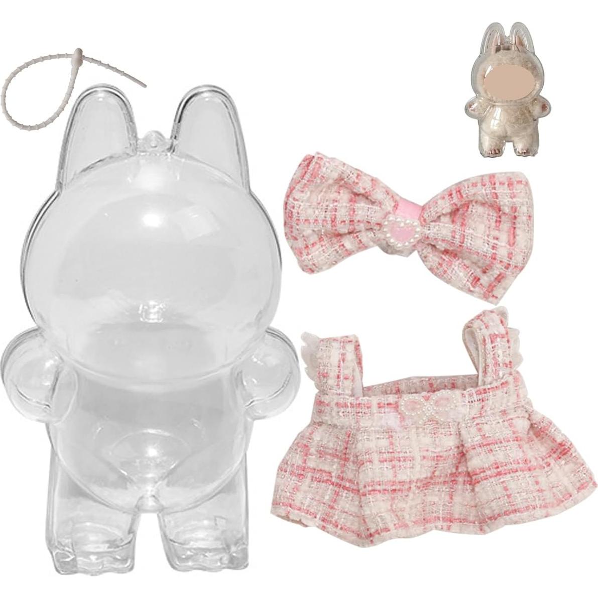 Conjunto de Ropa para Muñecas 17cm Labubu - Vestidos Chic