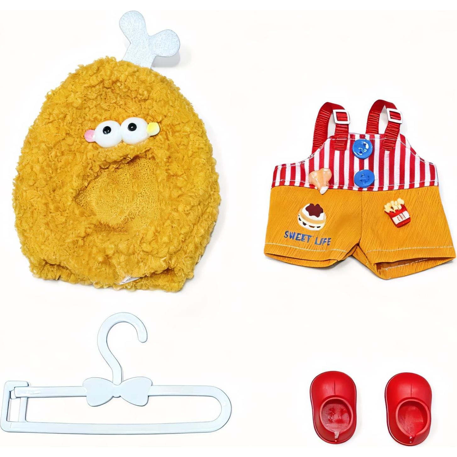 Ropa de Muñeca 17cm Genérico - Vestido, Sombrero y Zapatos