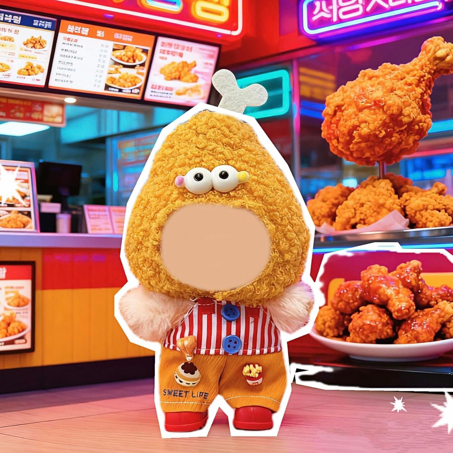 Ropa de Muñeca 17cm Genérico - Vestido, Sombrero y Zapatos