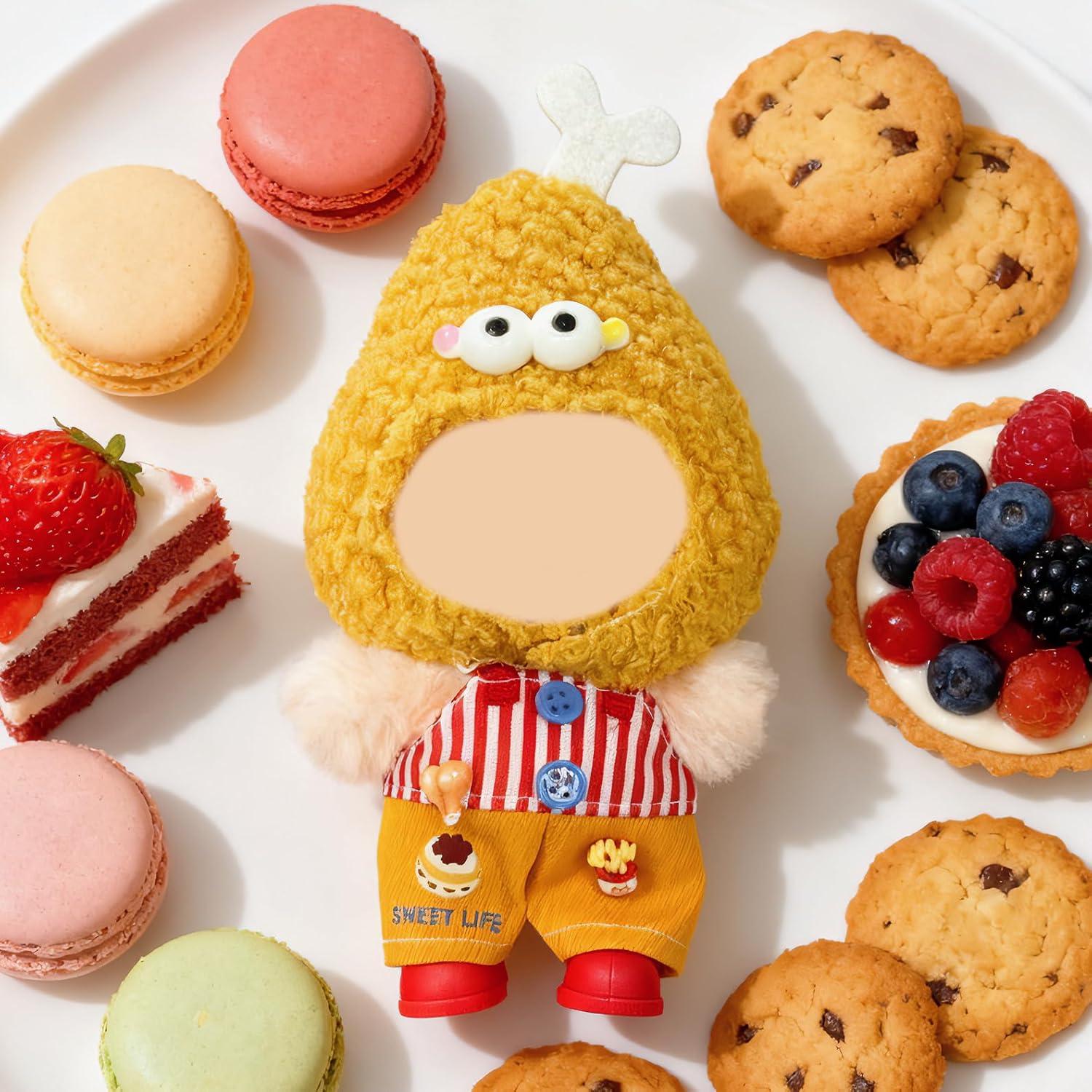 Ropa de Muñeca 17cm Genérico - Vestido, Sombrero y Zapatos