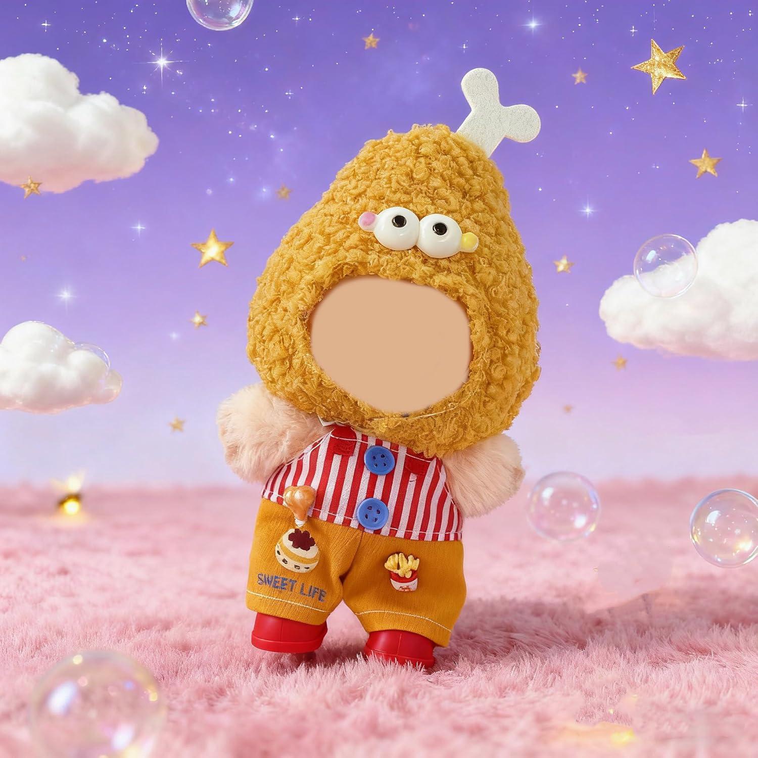 Ropa de Muñeca 17cm Genérico - Vestido, Sombrero y Zapatos