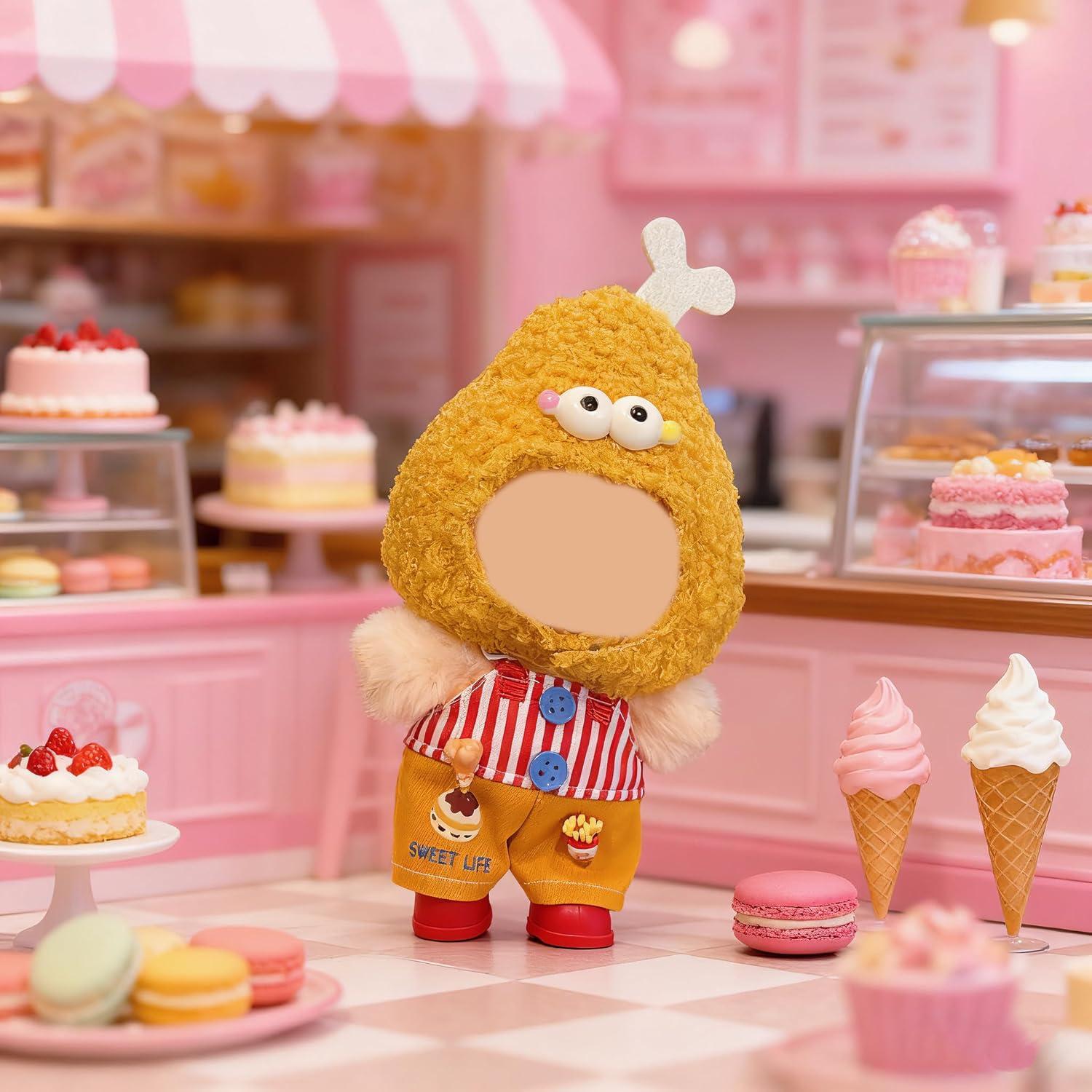 Ropa de Muñeca 17cm Genérico - Vestido, Sombrero y Zapatos