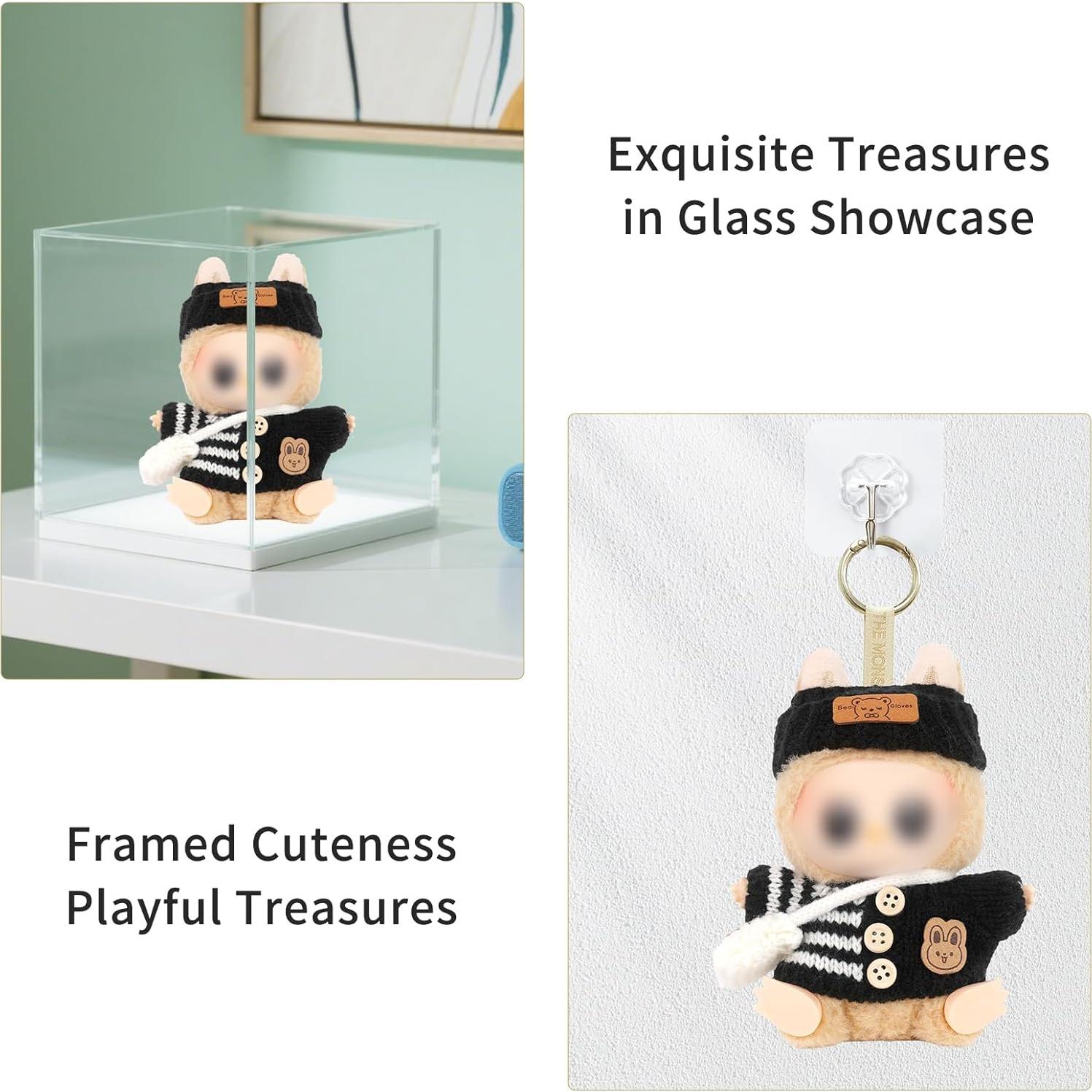 Conjunto de Ganchillo Negro para Muñecas 15-17 cm - FNHMSL