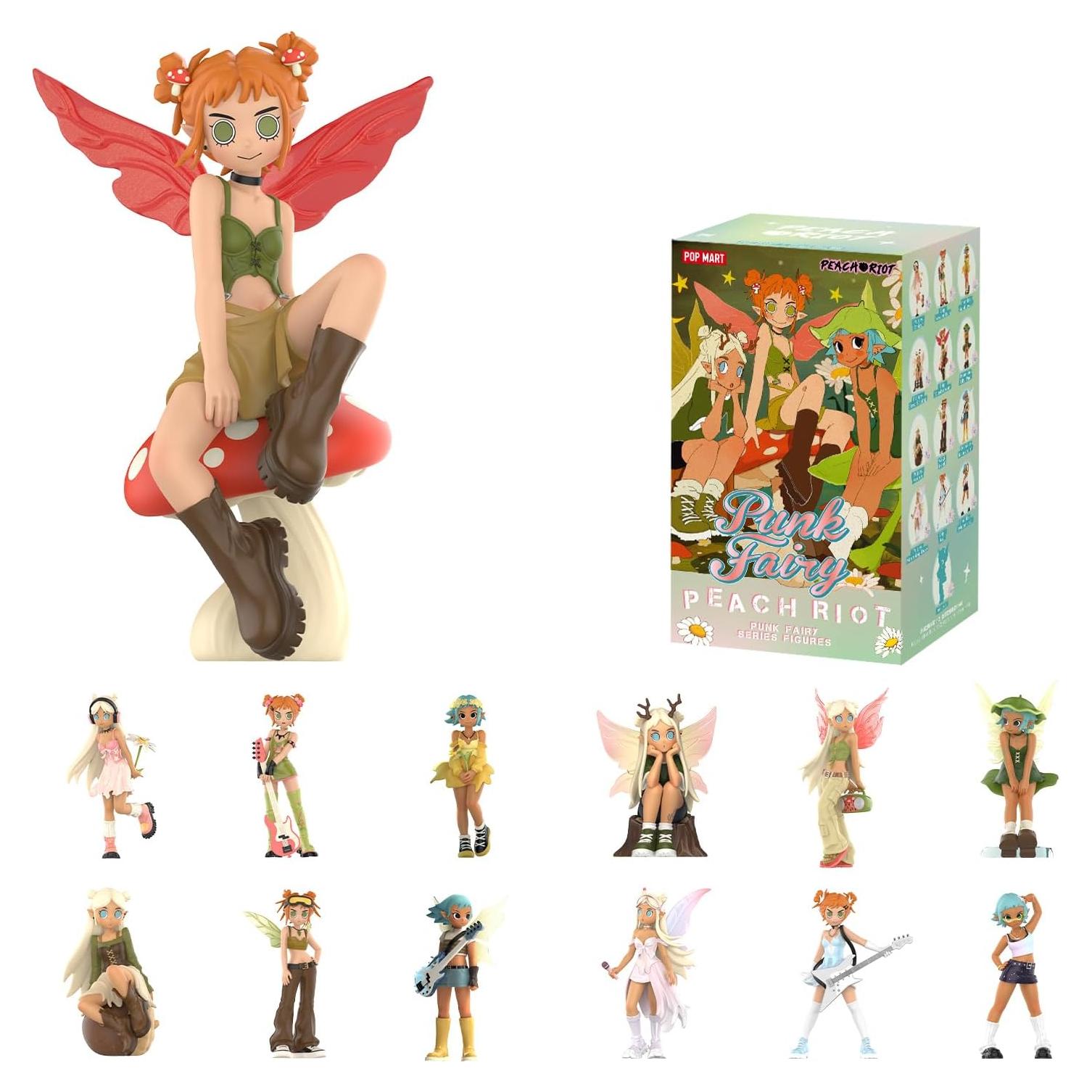 Figuras POP MART Peach Riot Punk Fairy - Caja Ciega Individual