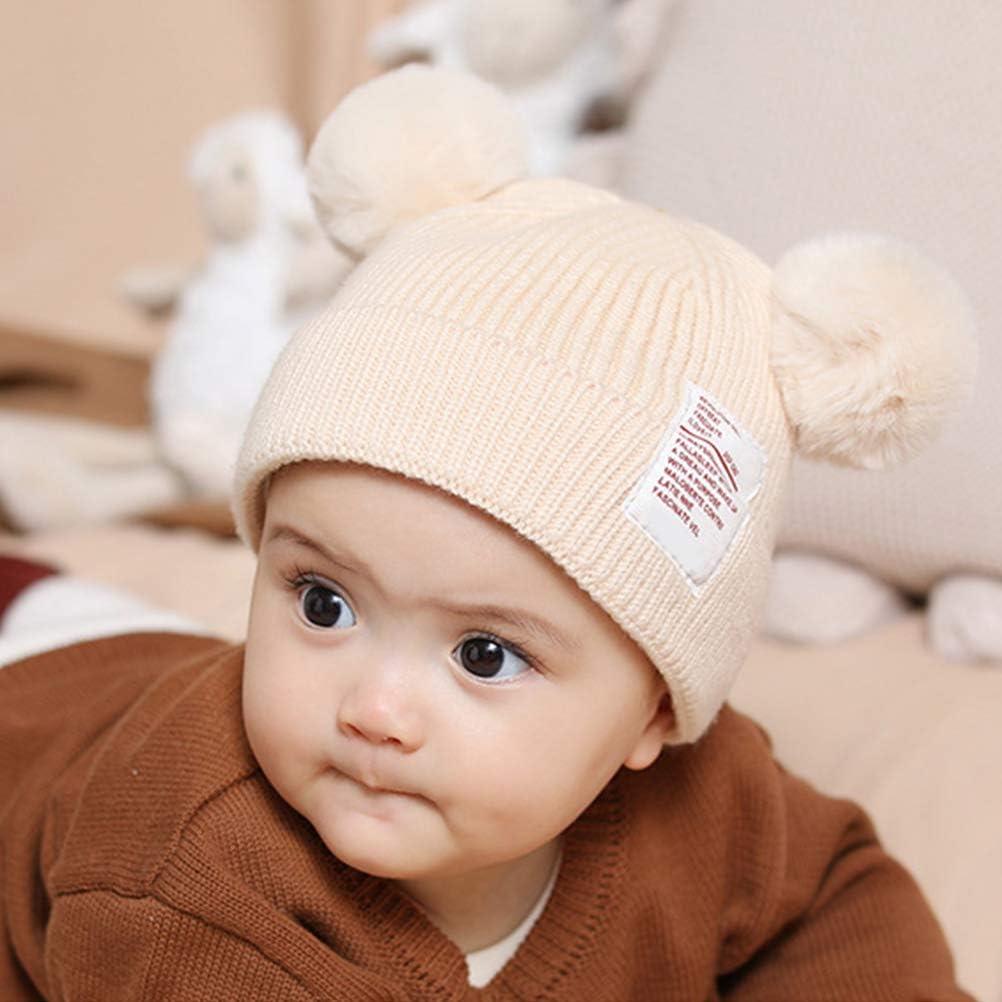 Gorro de Invierno para Bebés Beige ABP-210 Suave y Cálido