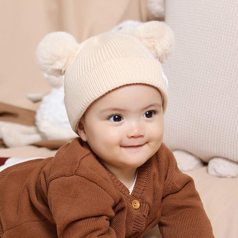 Gorro de Invierno para Bebés Beige ABP-210 Suave y Cálido