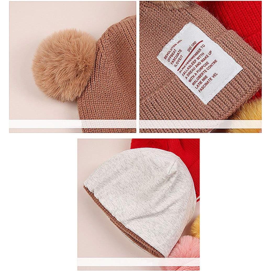 Gorro de Invierno para Bebés Beige ABP-210 Suave y Cálido