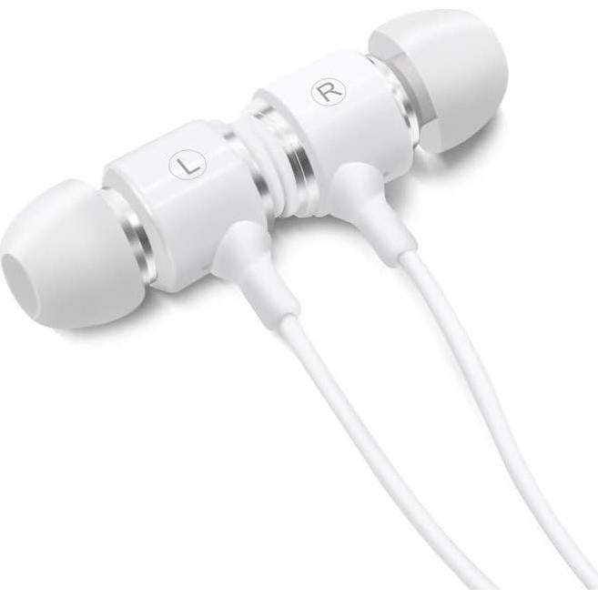 Auriculares In-Ear W9 WMSZMSM 5FT Blancos con Aislamiento