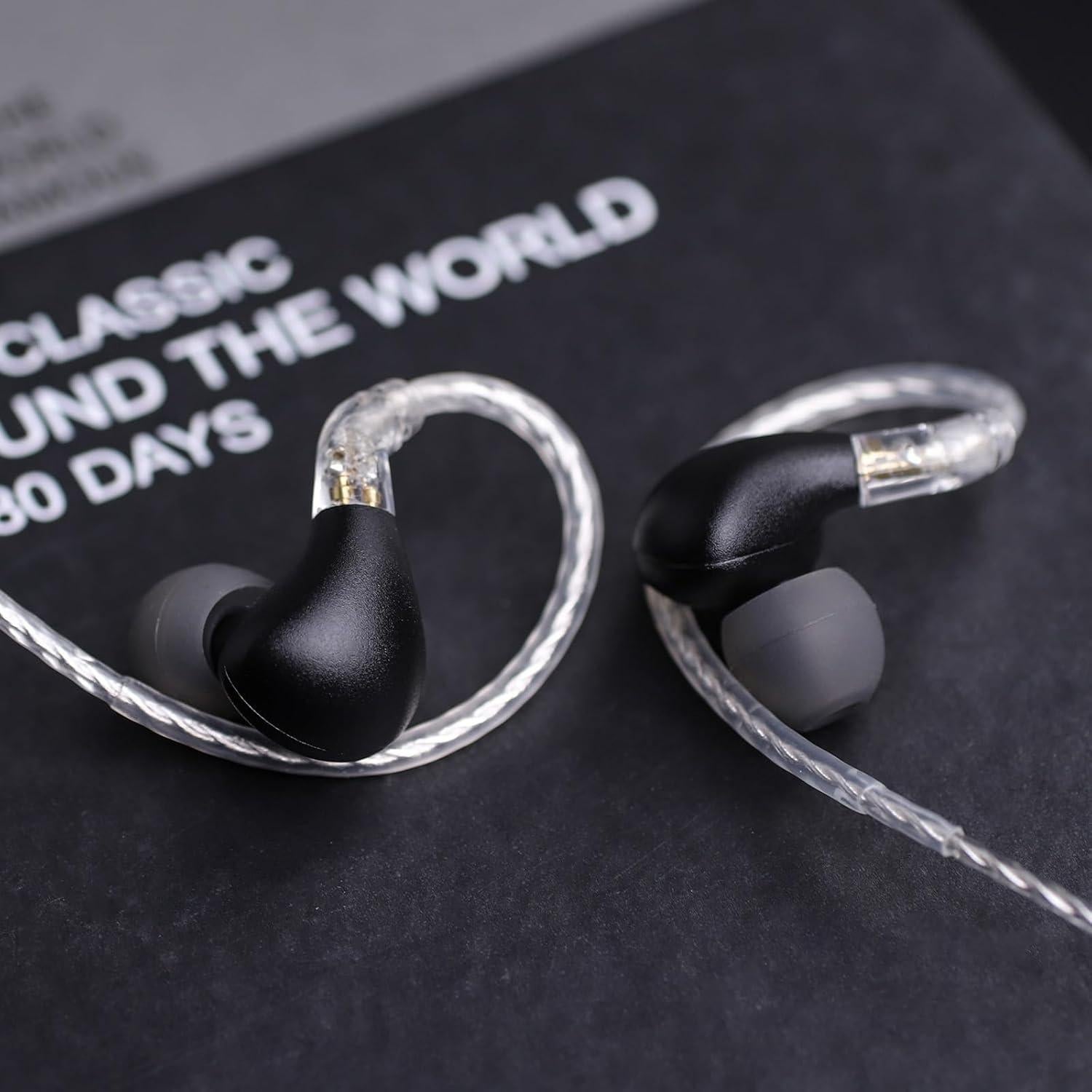 Auriculares In-Ear Linsoul BLON BL03 II 10mm HiFi Negro
