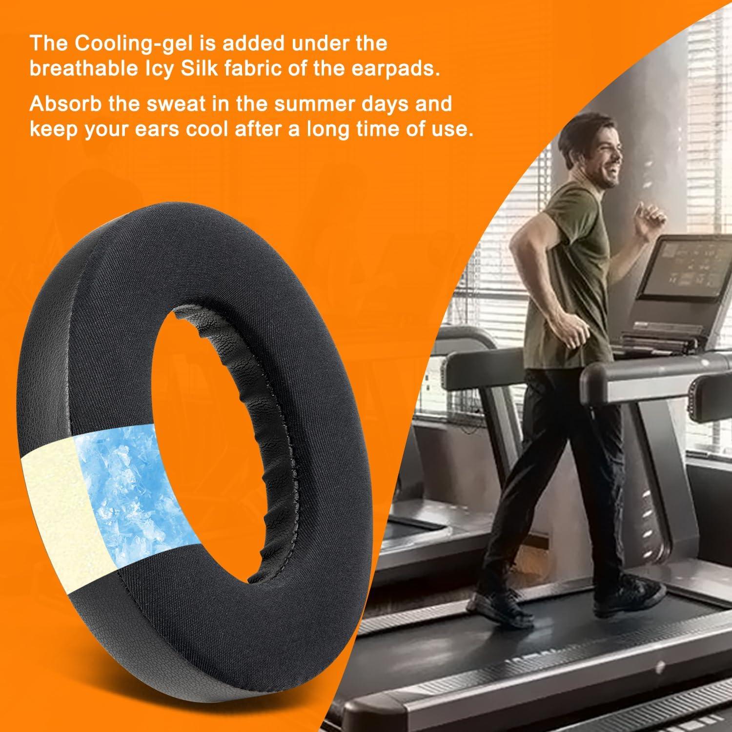 Almohadillas de Gel de Enfriamiento SOULWIT para Bose 700 - Negro