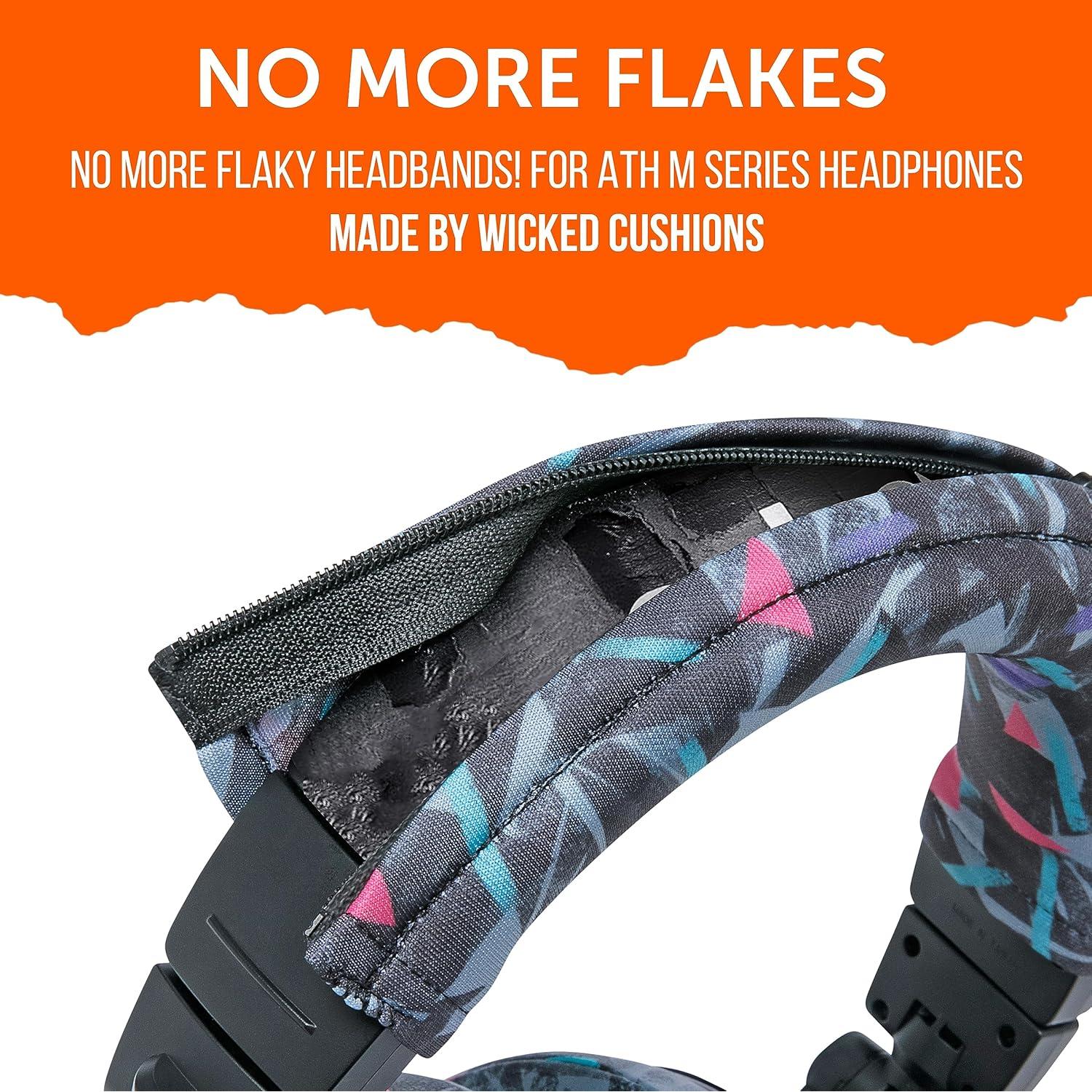 Cubierta Protectora WC BandZ para Auriculares Audio Technica ATH M