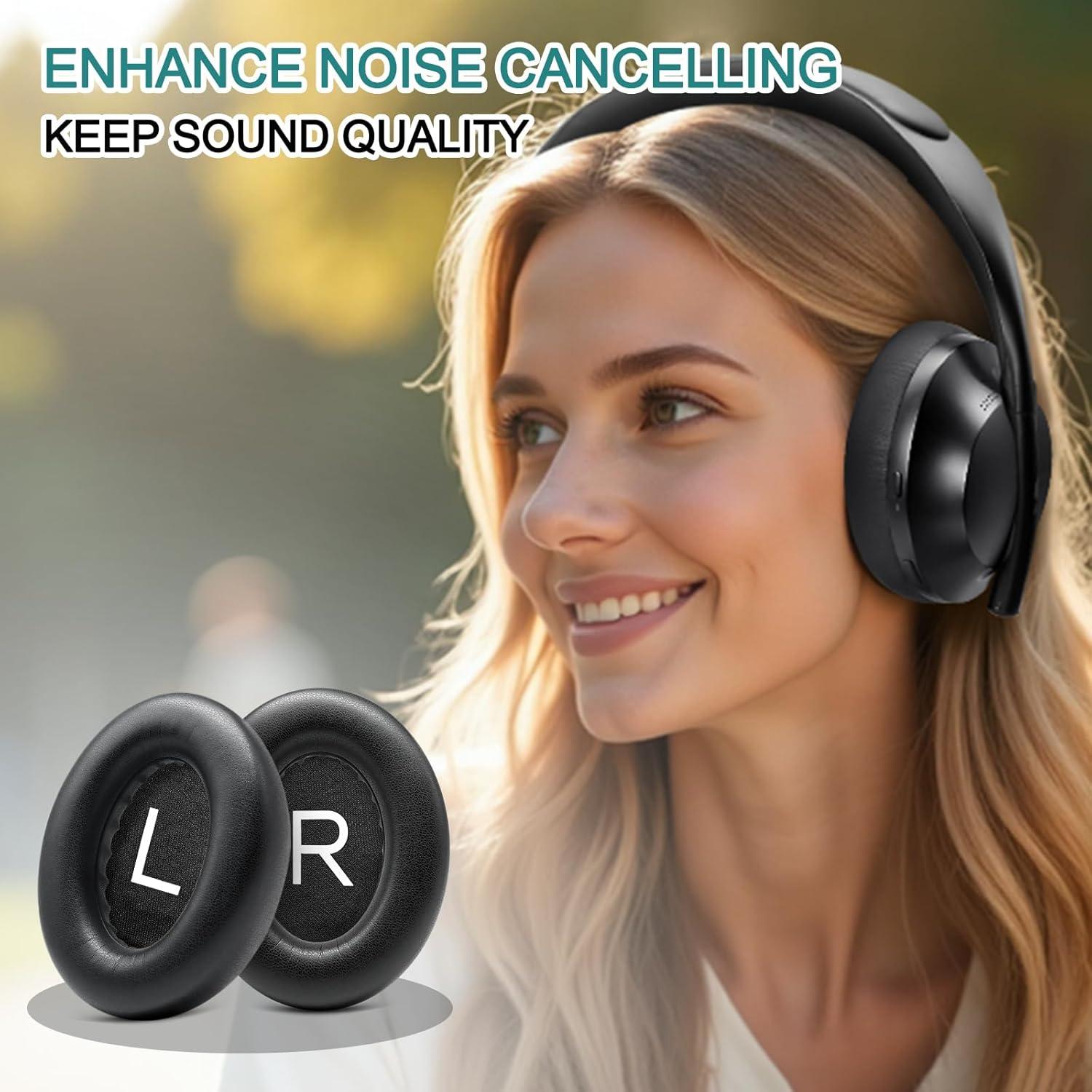 Almohadillas de Reemplazo Gvoears para Auriculares Bose 700
