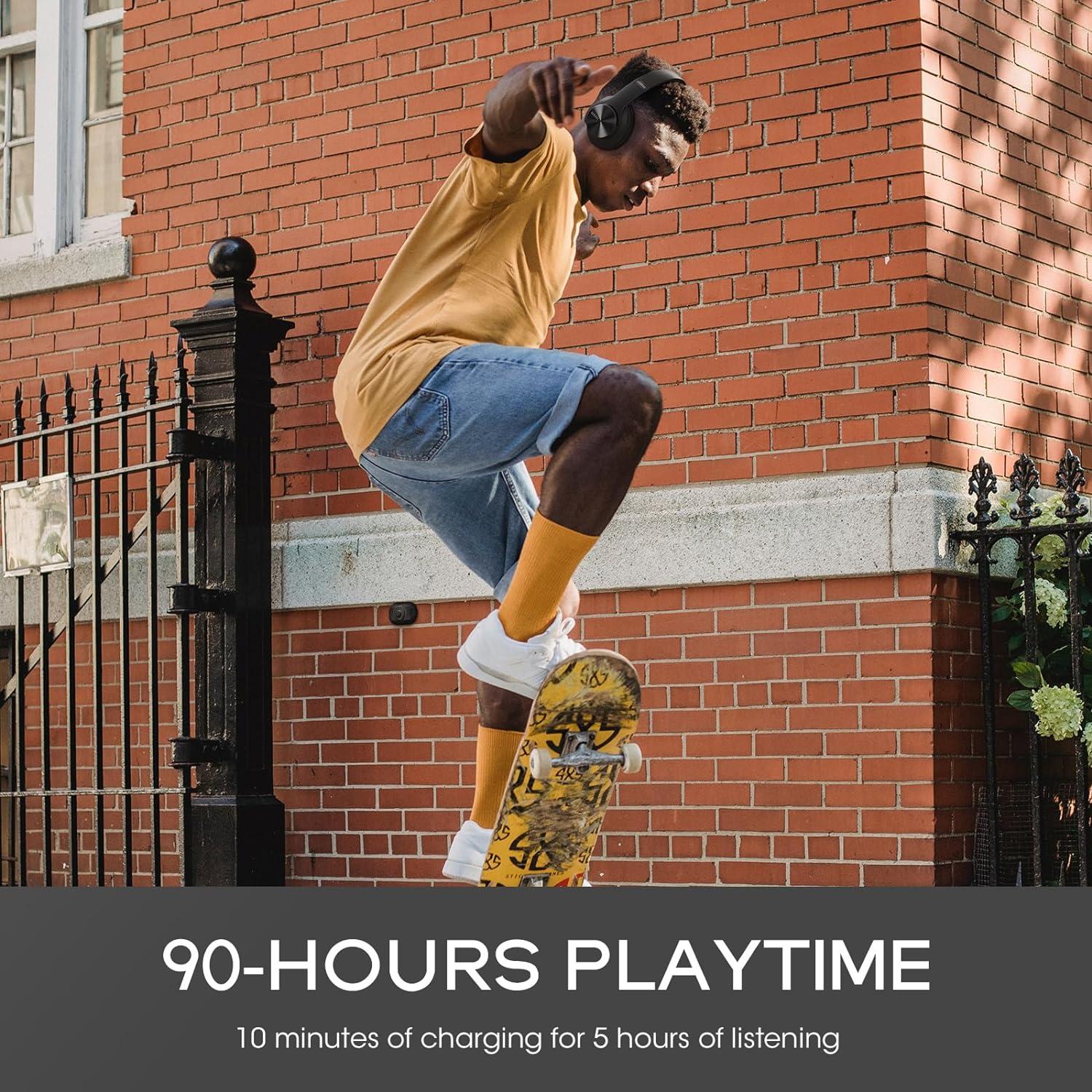 Auriculares Bluetooth DOQAUS VIDA 3, 90H, HiFi, 3 Modos EQ