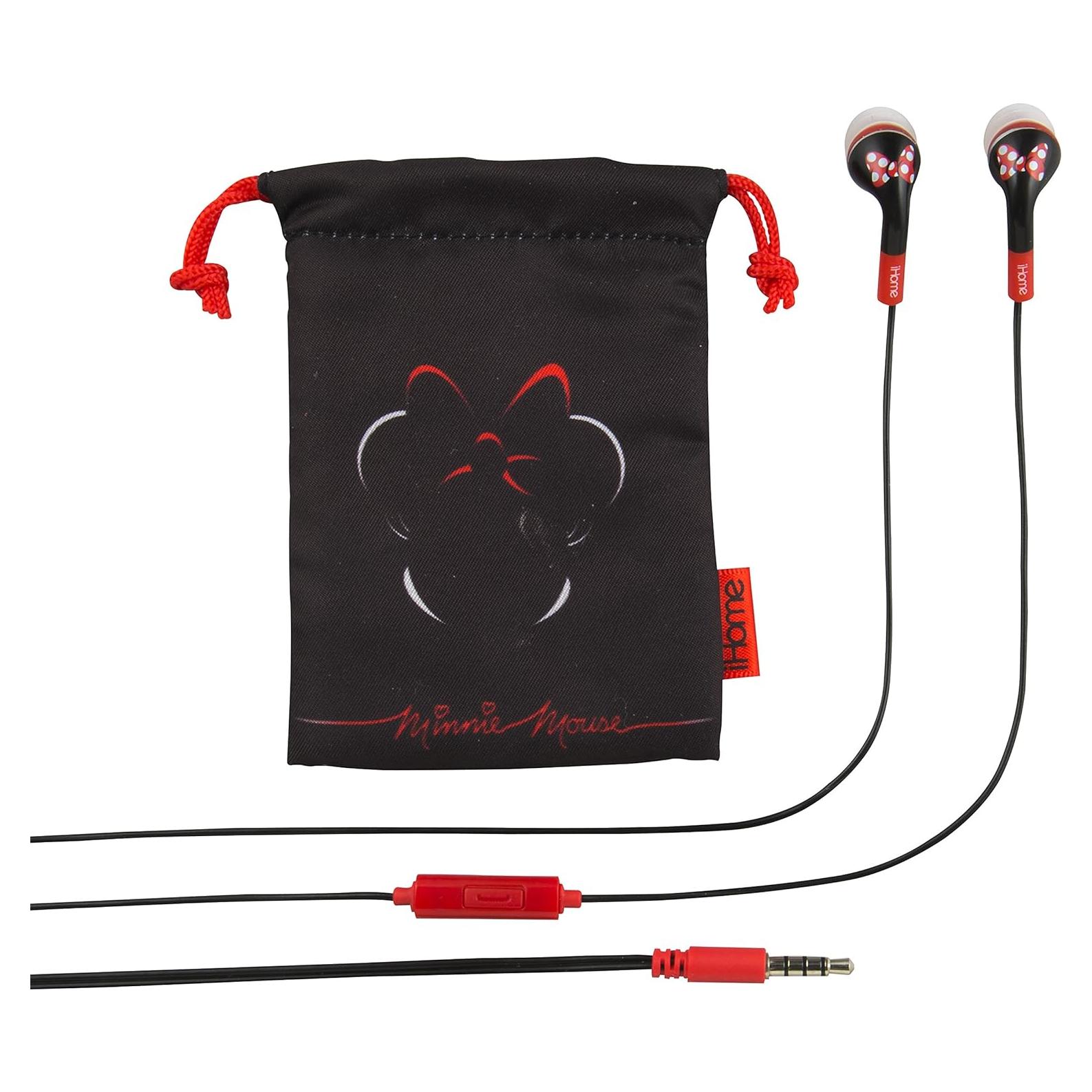 Auriculares Aislantes de Ruido Ekids Minnie Mouse con Funda