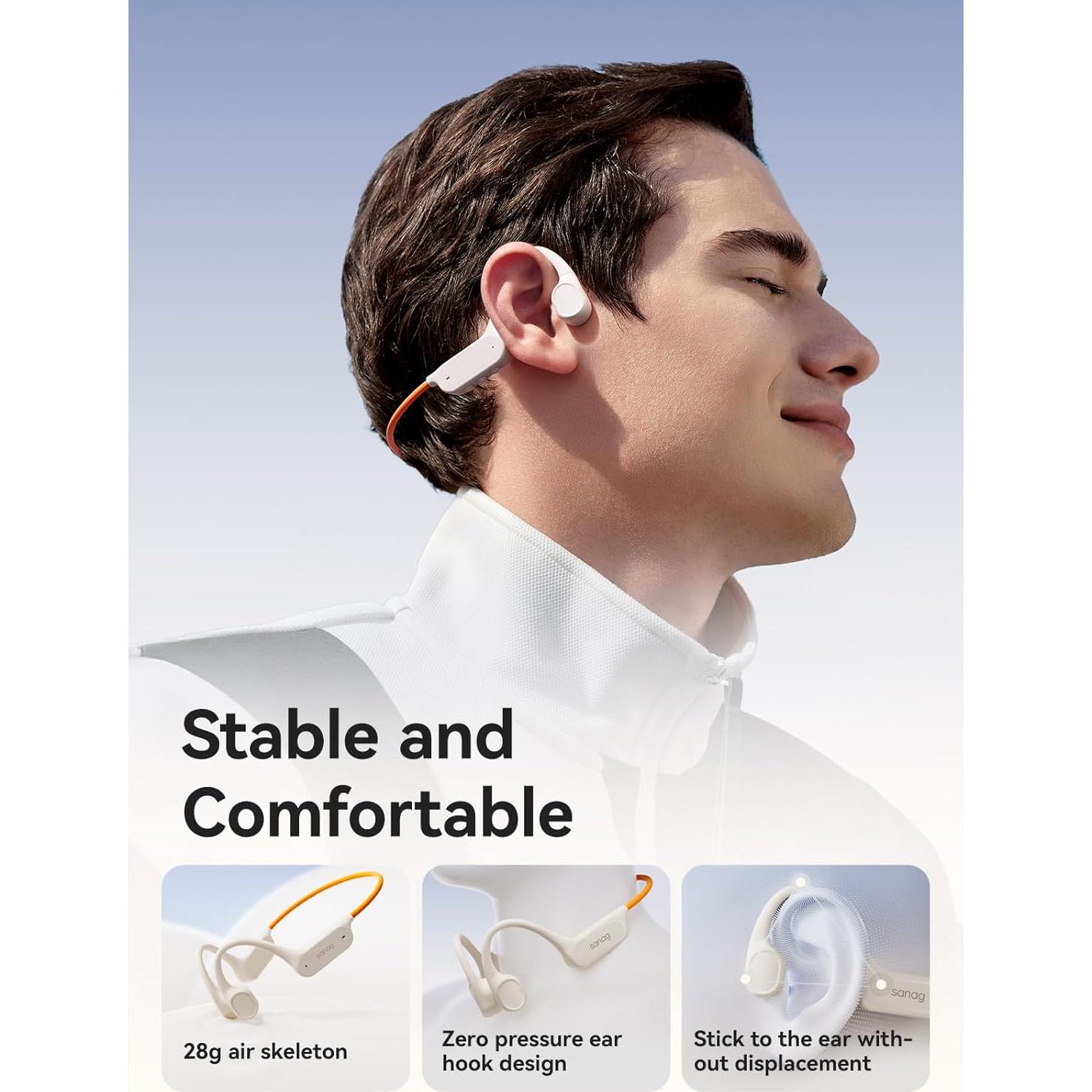 Auriculares Inalámbricos Sanag B33S Conducción Ósea IPX8 32GB