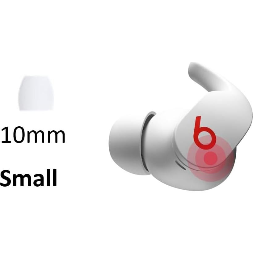 Consejos de Reemplazo Zotech para Auriculares Beats Fit Pro - 10 Pares Silicona Suave Blanca