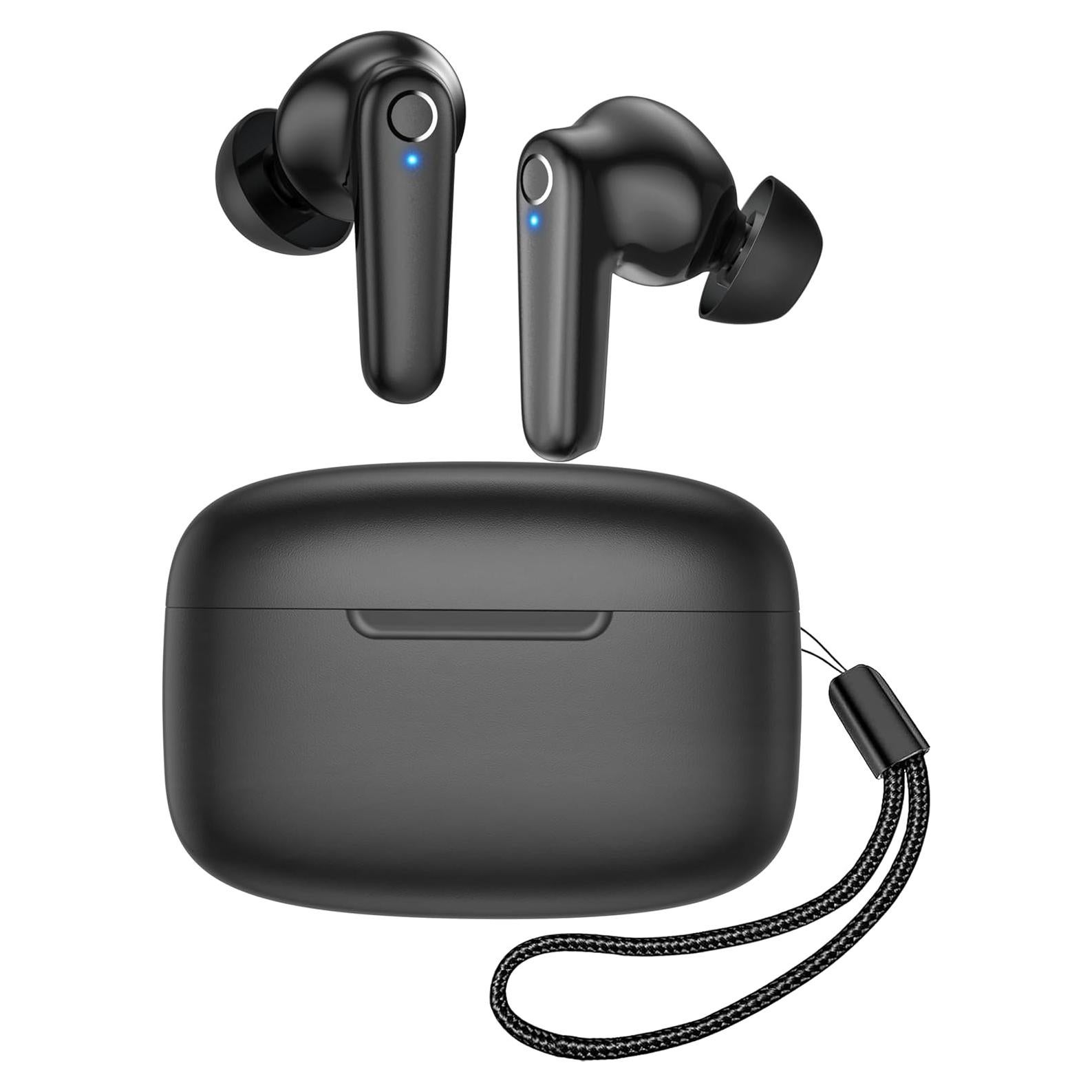Auriculares Inalámbricos Redpepper N9i Bluetooth 5.3 60H Negro