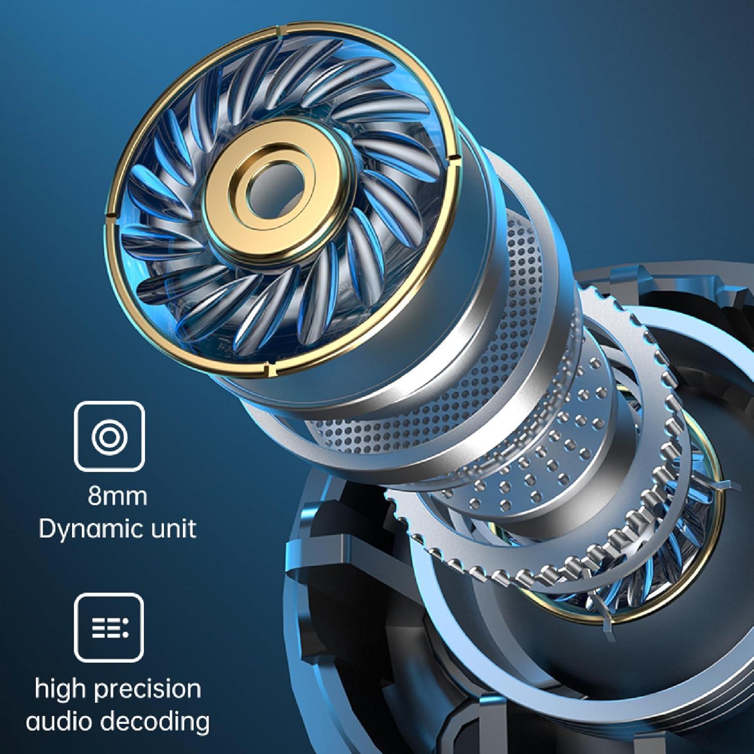 Auriculares Inalámbricos StitchGreen M45 Bluetooth 5.3 IPX7 120h