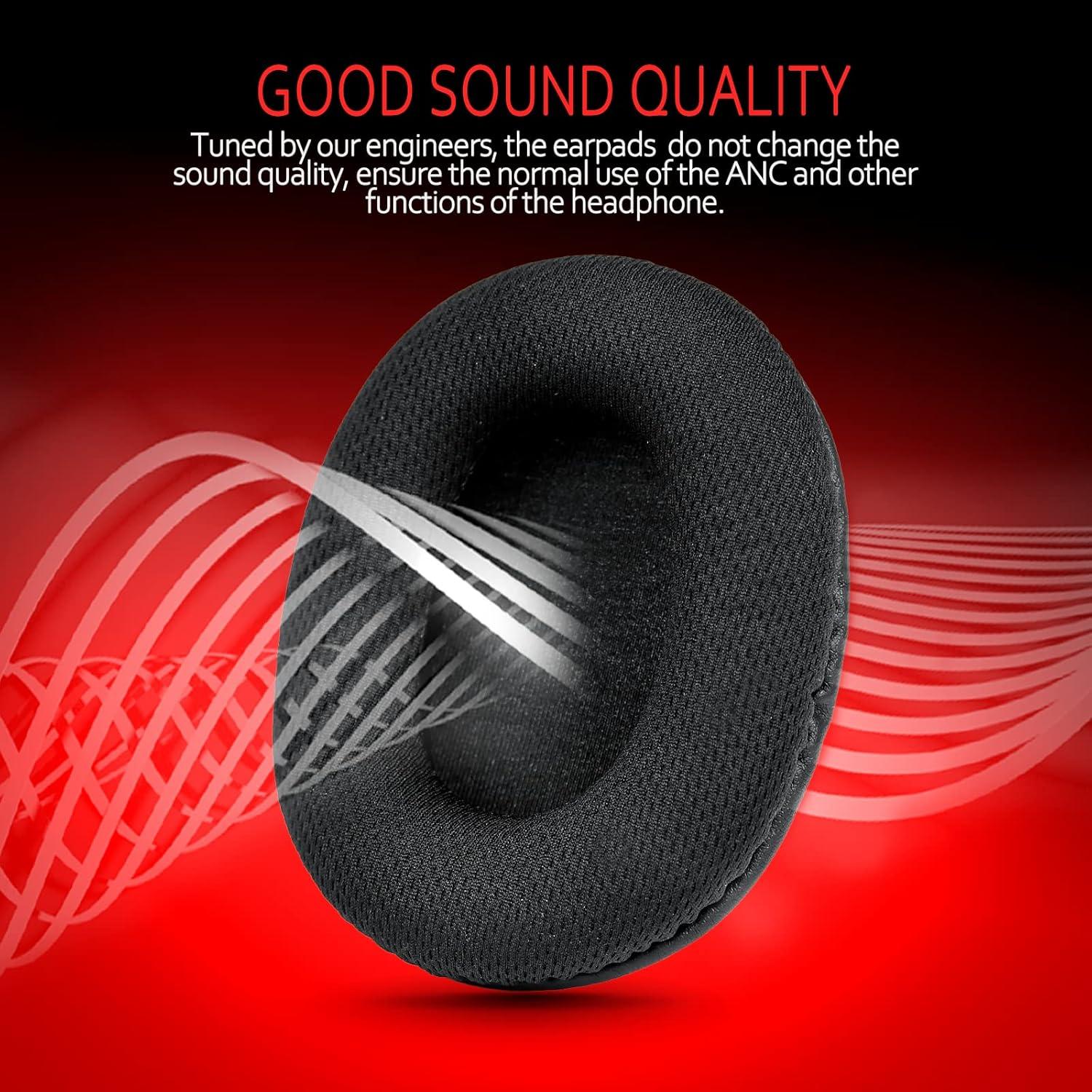 Almohadillas de Reemplazo Krone Kalpasmos para Auriculares - Negro