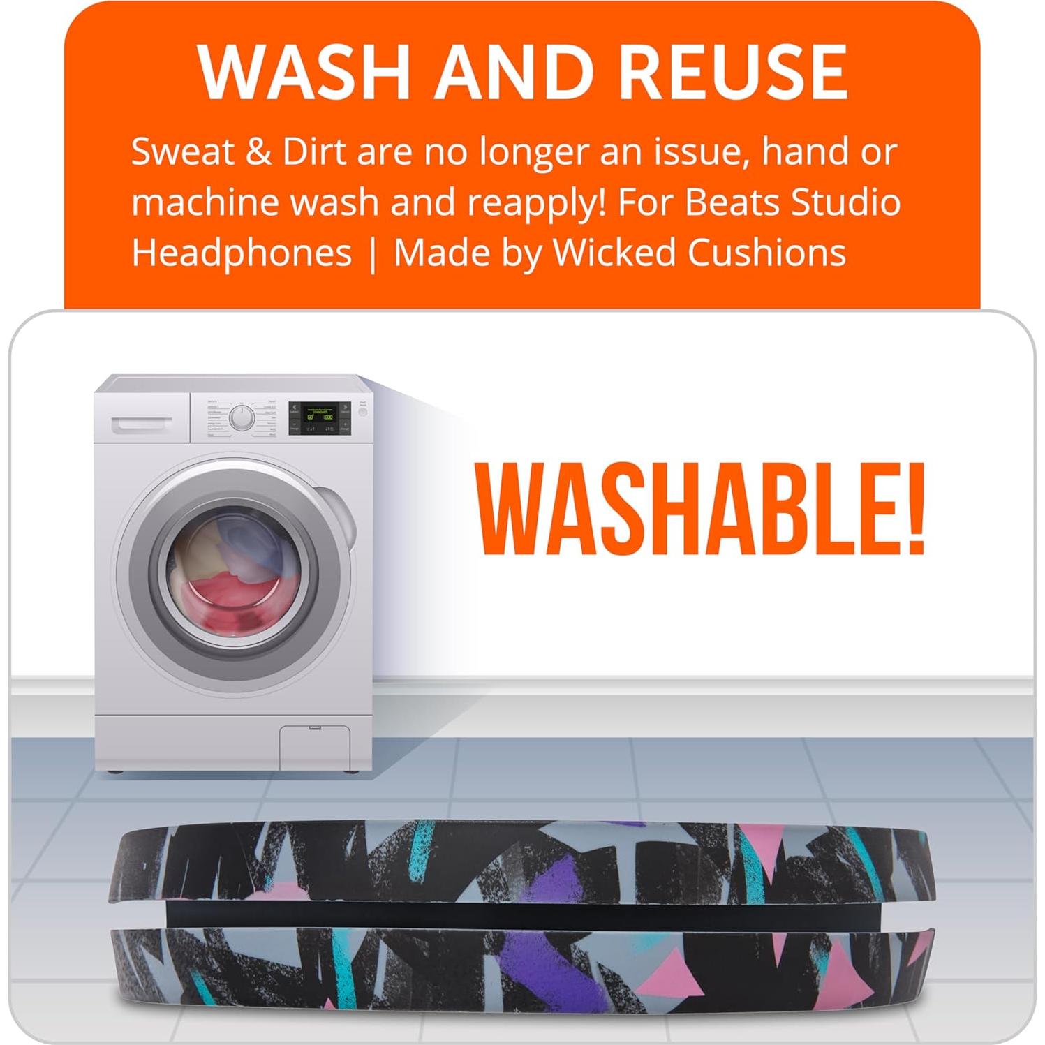 Funda de Silicona WC BandZ para Diadema Beats Studio Pro - Negro