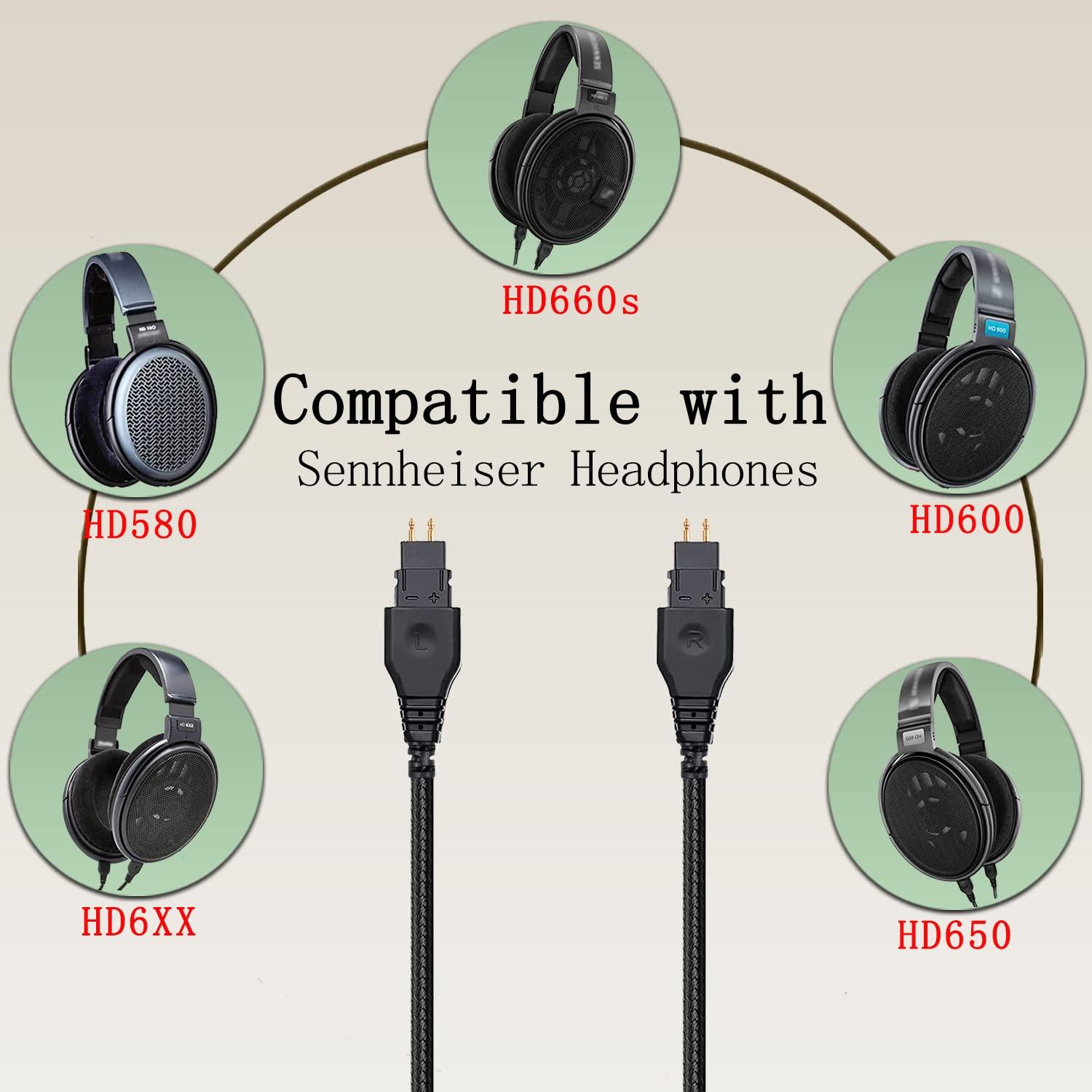 Cable de Auriculares FAAEAL 1.5m 2.5mm Cobre OFC Trenzado