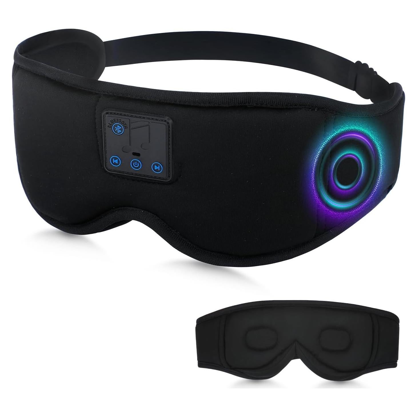 Máscara de Sueño Bluetooth Aurya 3D con Altavoces HD