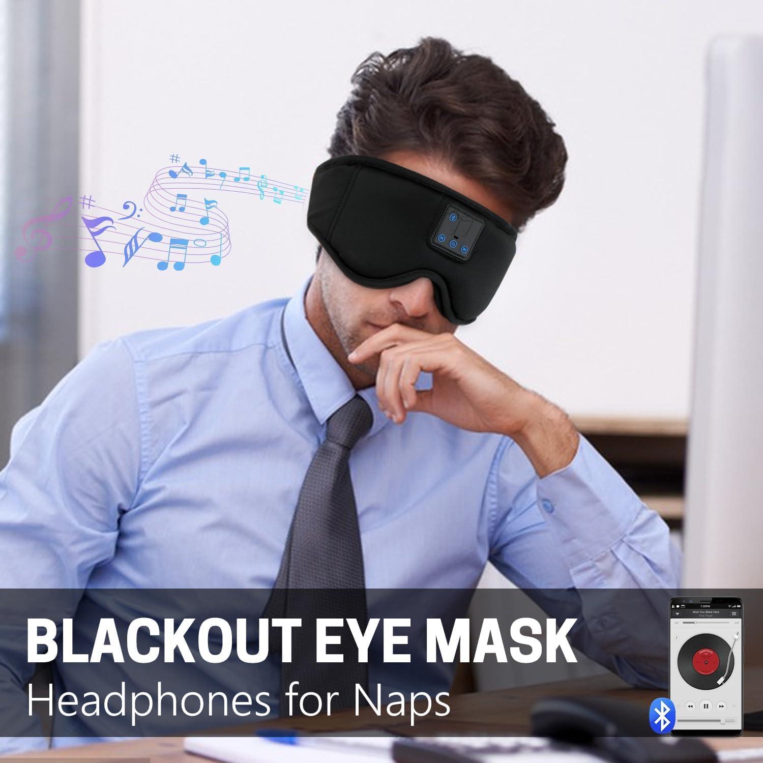 Máscara de Sueño Bluetooth Aurya 3D con Altavoces HD