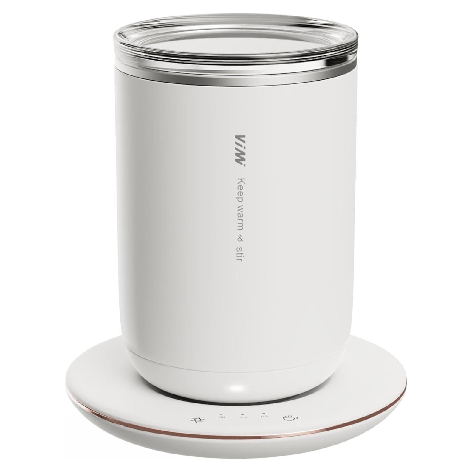 Taza de café autocalentable Aromount 300ml control temperatura