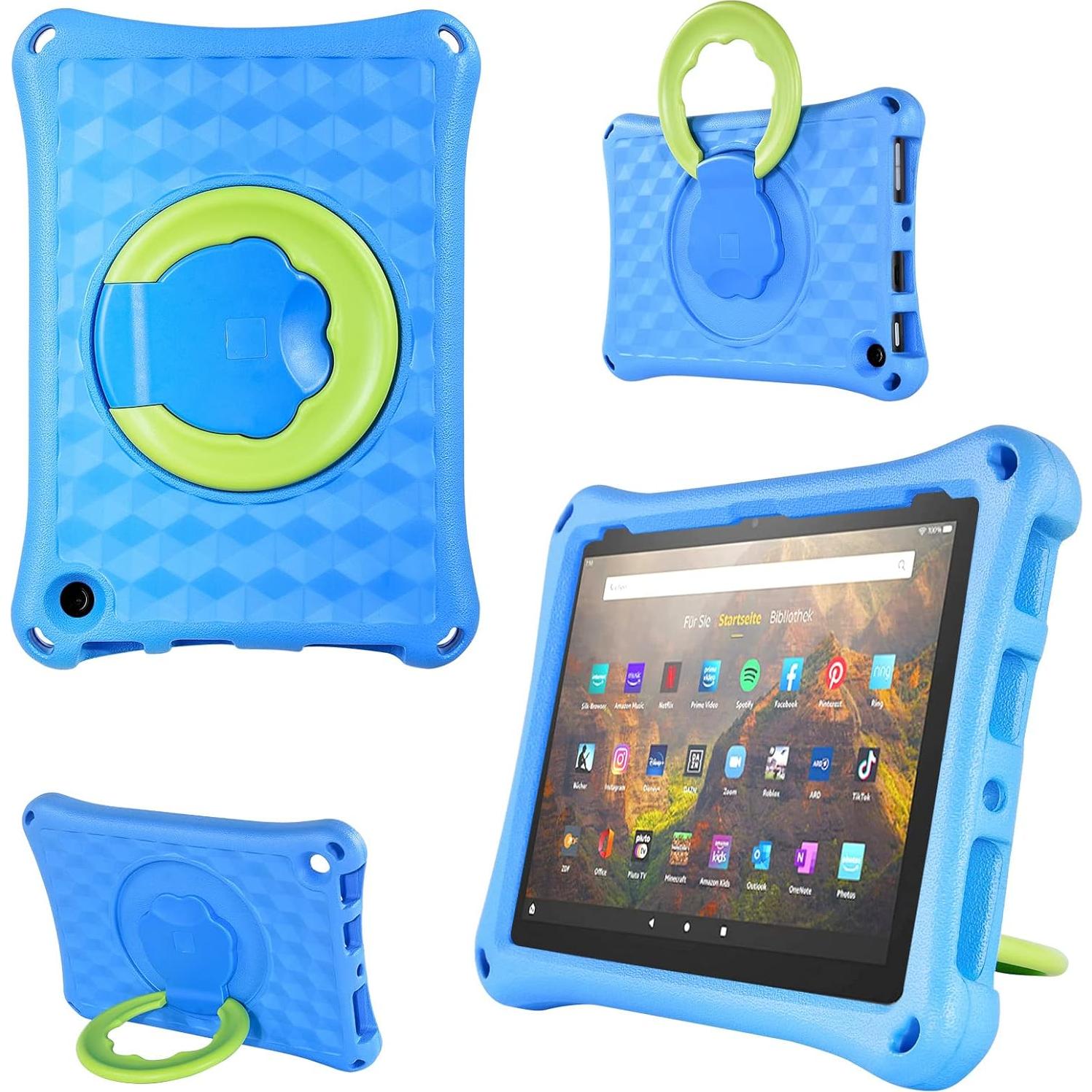 Funda para Tableta Fire HD 10 2023/2021 - Ligera y a Prueba de Niños